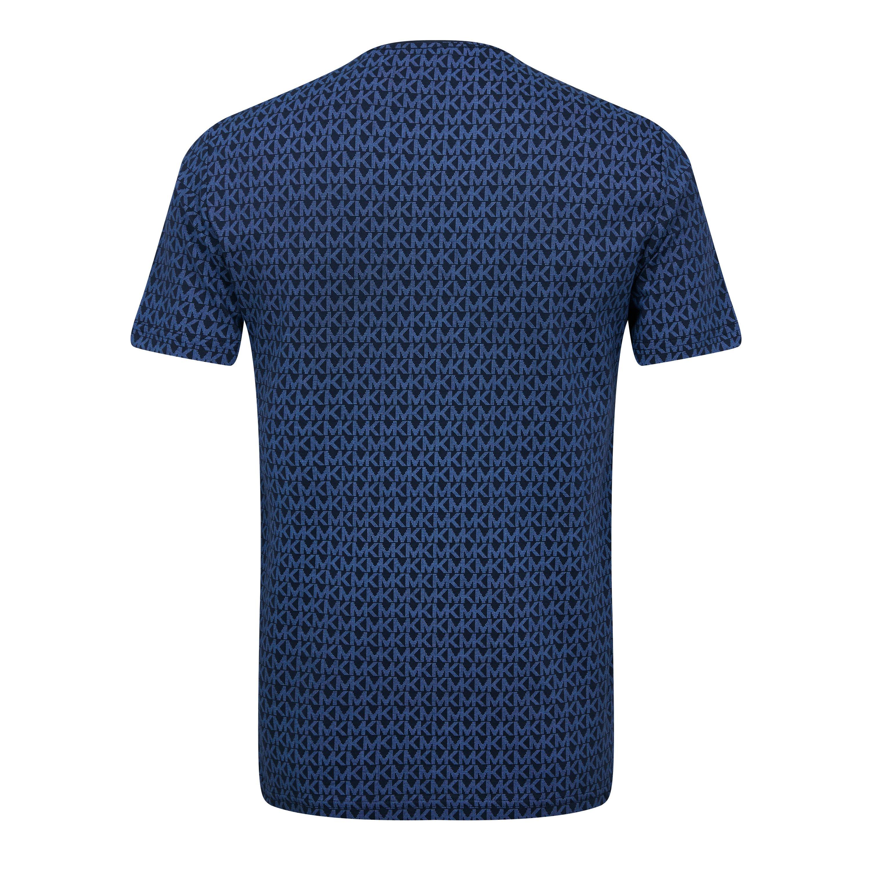 Midnight 401 - Michael Kors - Signature Logo Cotton T-Shirt - 2