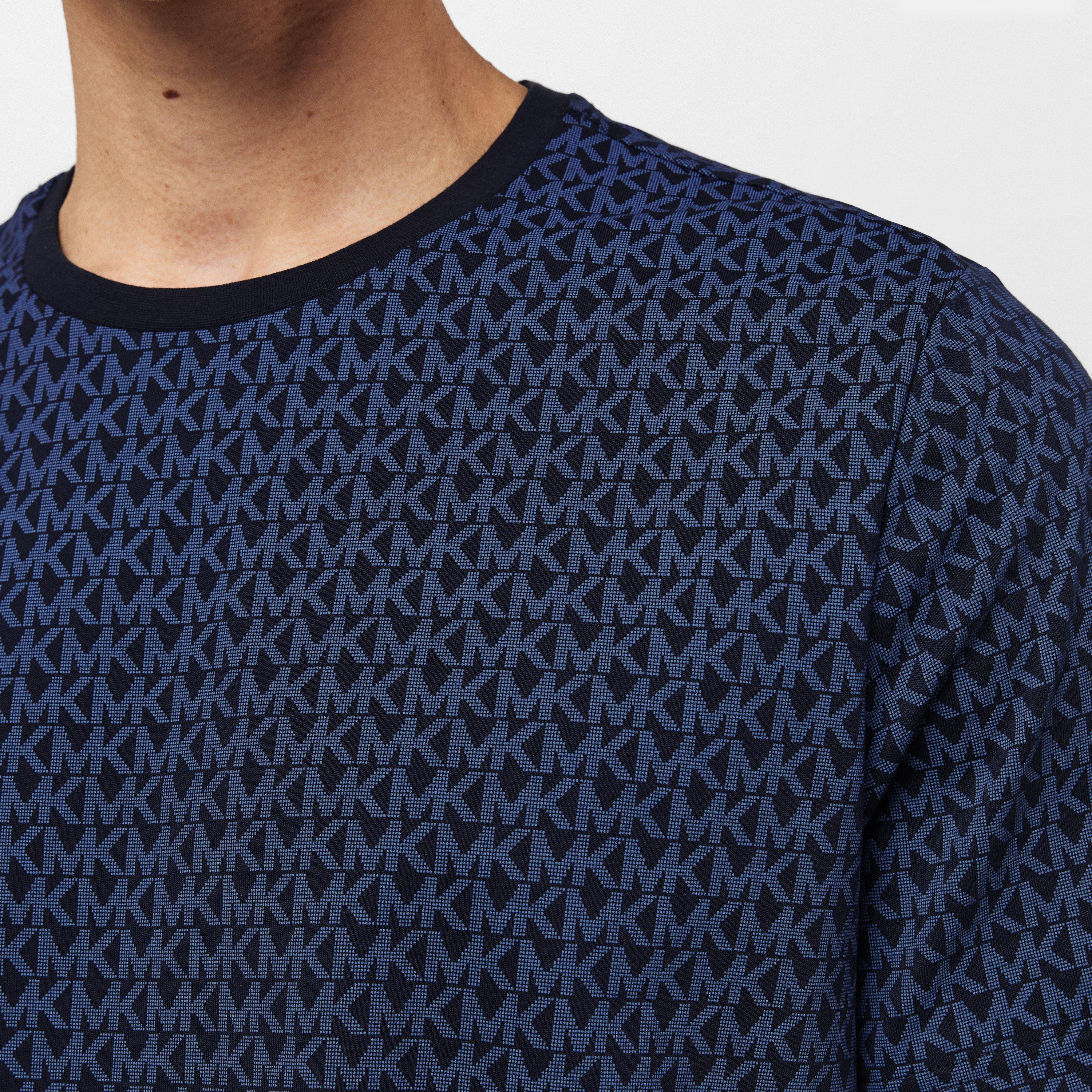 Midnight 401 - Michael Kors - Signature Logo Cotton T-Shirt - 5