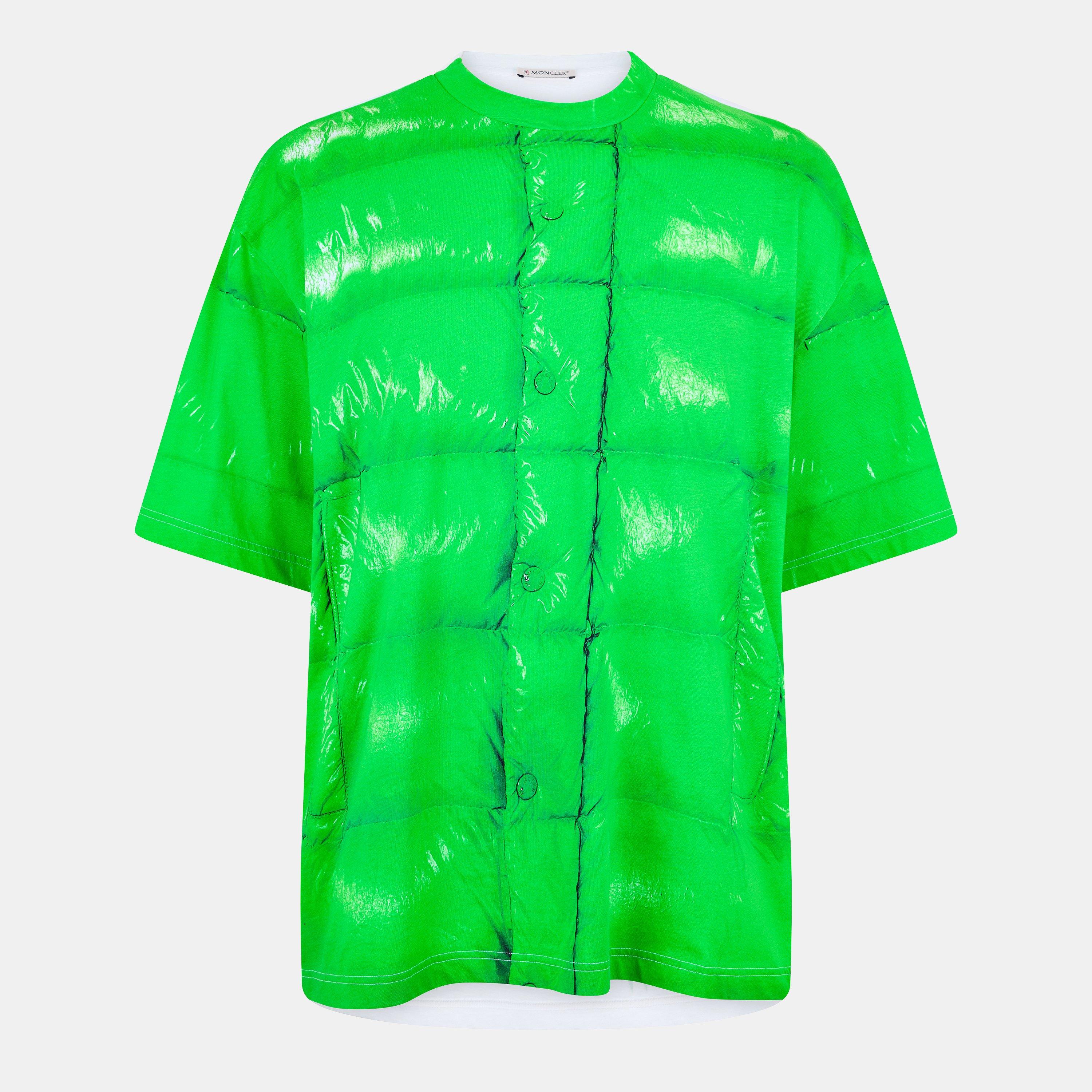 Moncler x A$AP Rocky Cotton T-Shirt - Green 86S - M