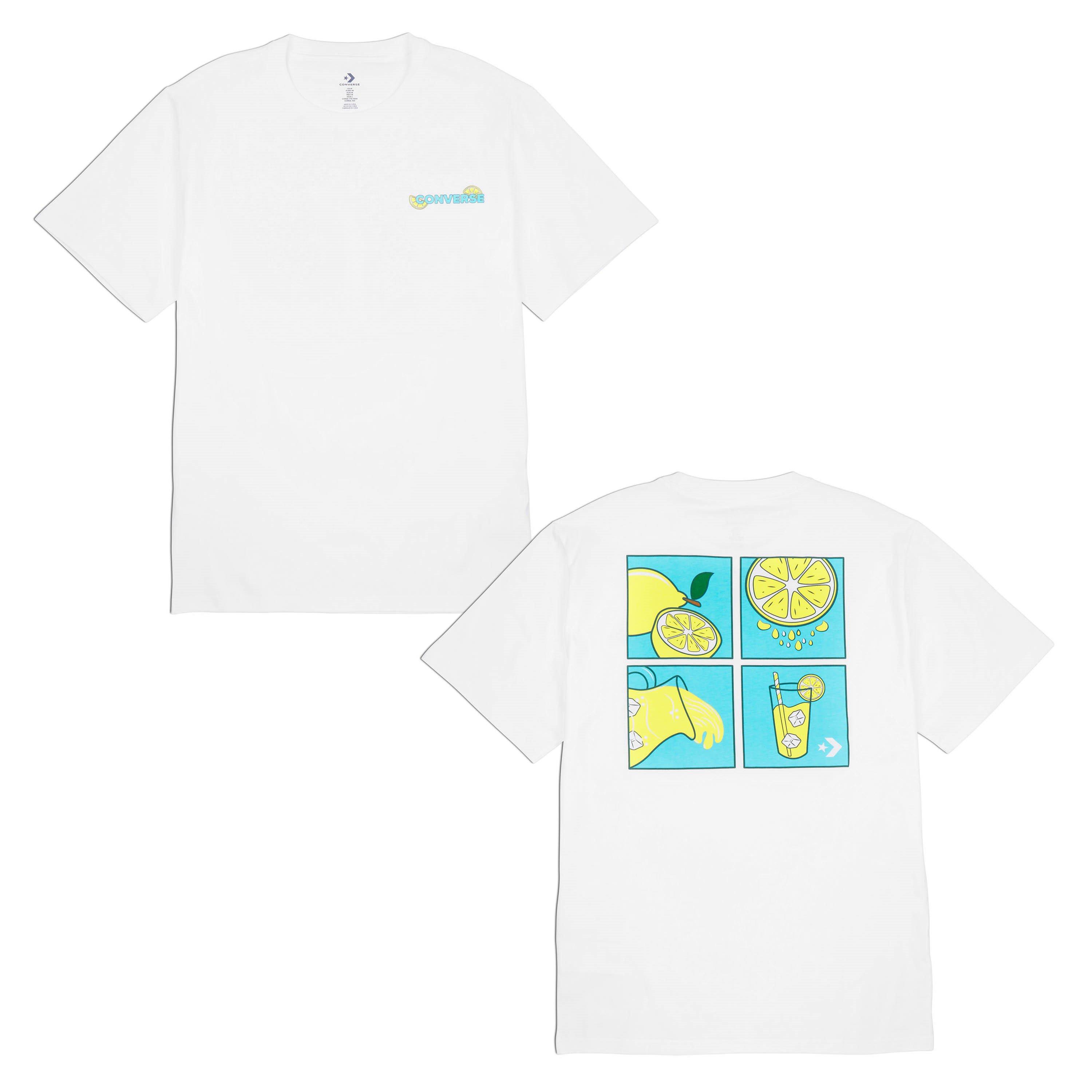White 102 - Converse - How To Lemonade T Shirt - 5