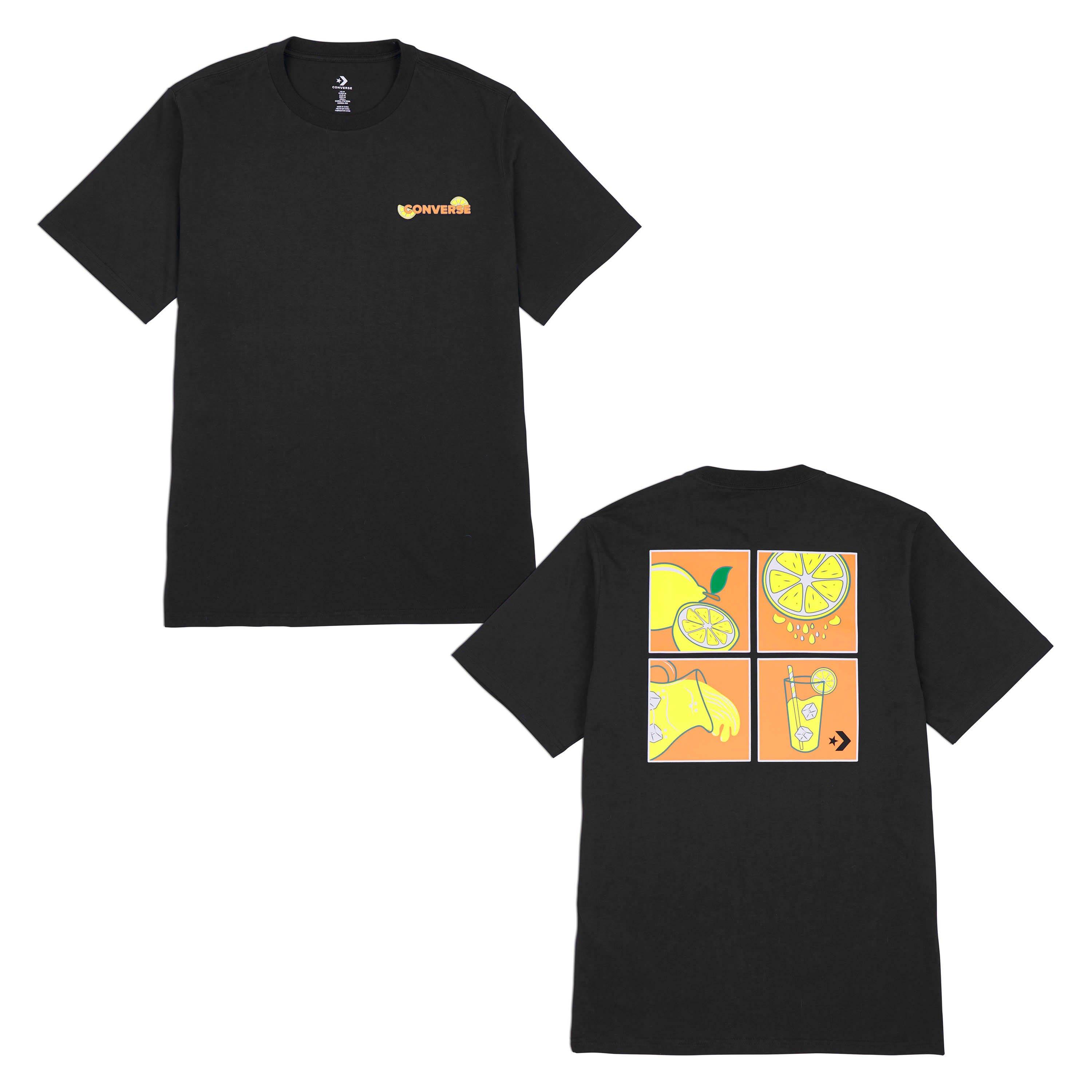 Black 001 - Converse - How To Lemonade T Shirt - 5
