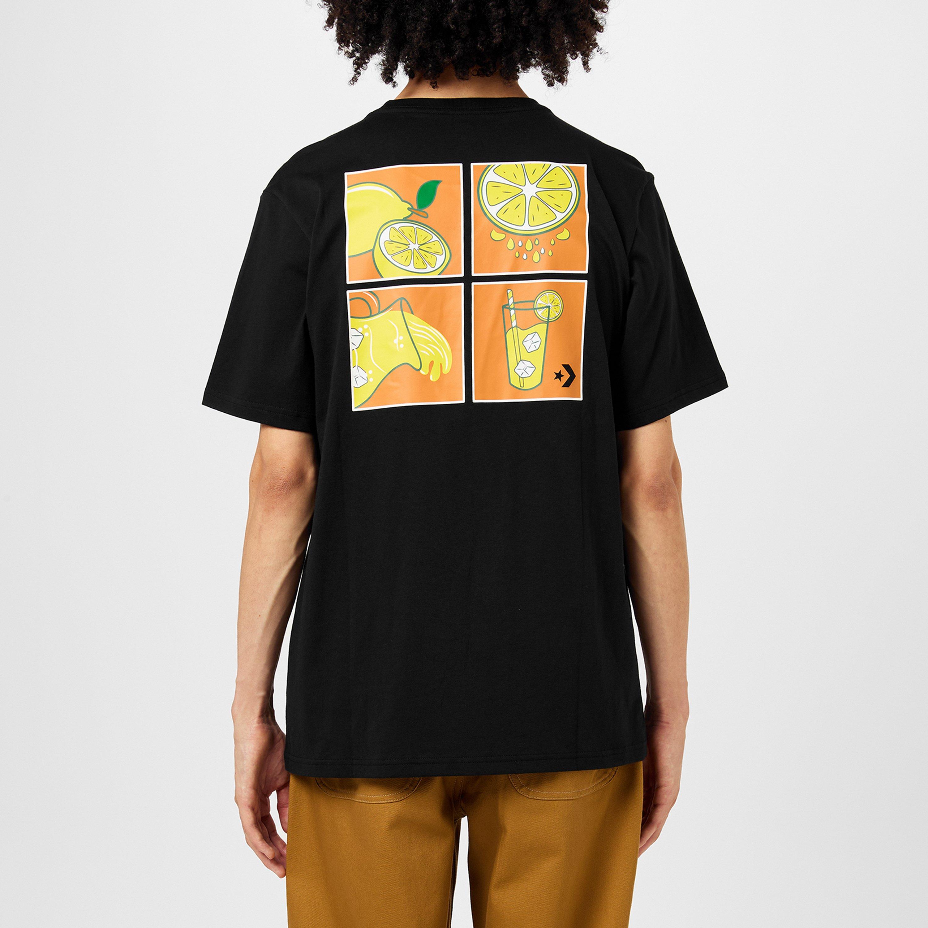 Black 001 - Converse - How To Lemonade T Shirt - 3