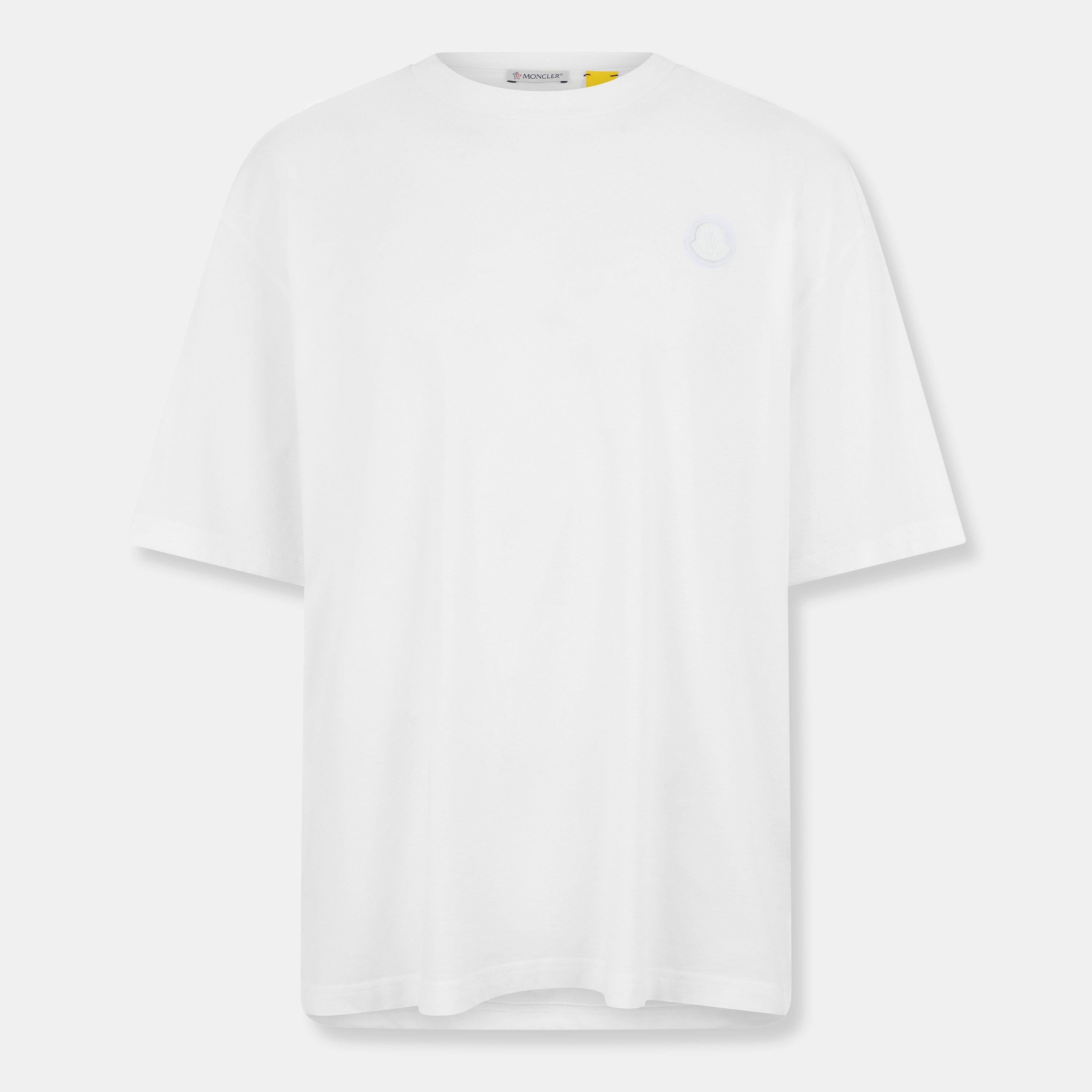 White 001 - Moncler - x A$AP Rocky Cotton T-Shirt - 1