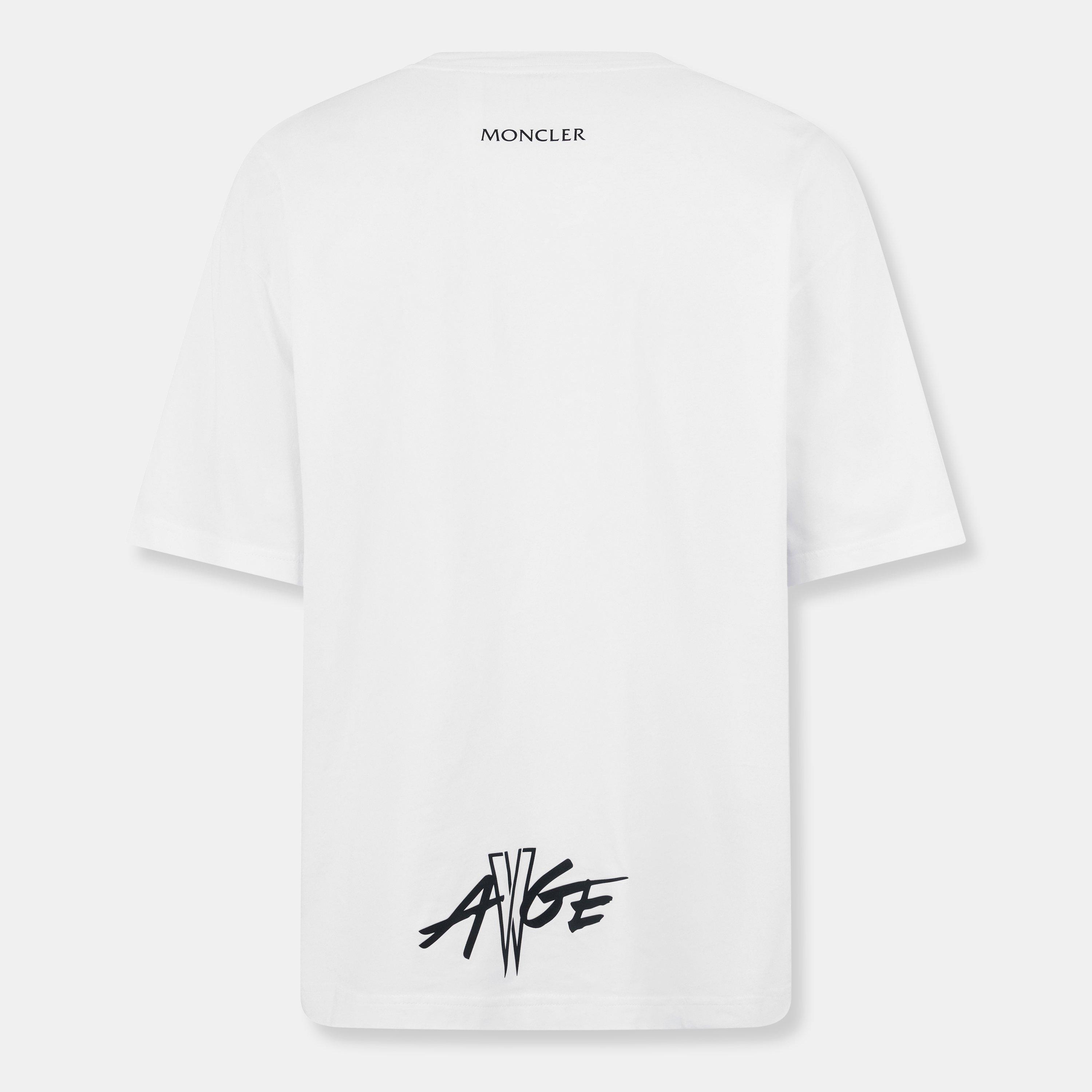 White 001 - Moncler - x A$AP Rocky Cotton T-Shirt - 2