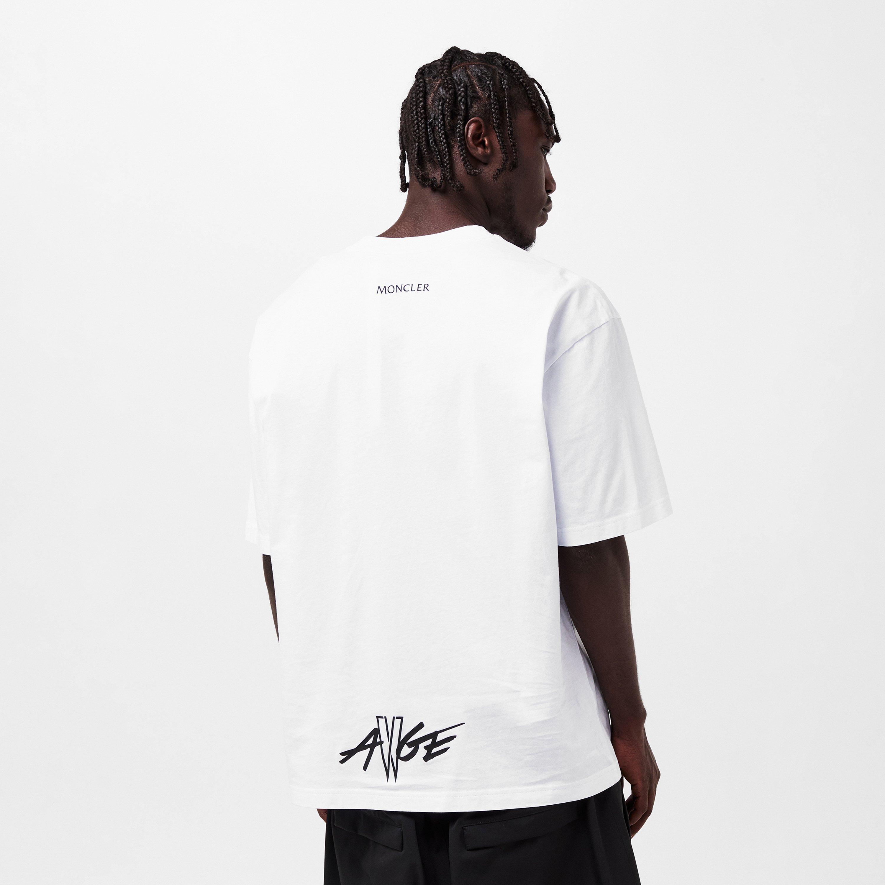 White 001 - Moncler - x A$AP Rocky Cotton T-Shirt - 4