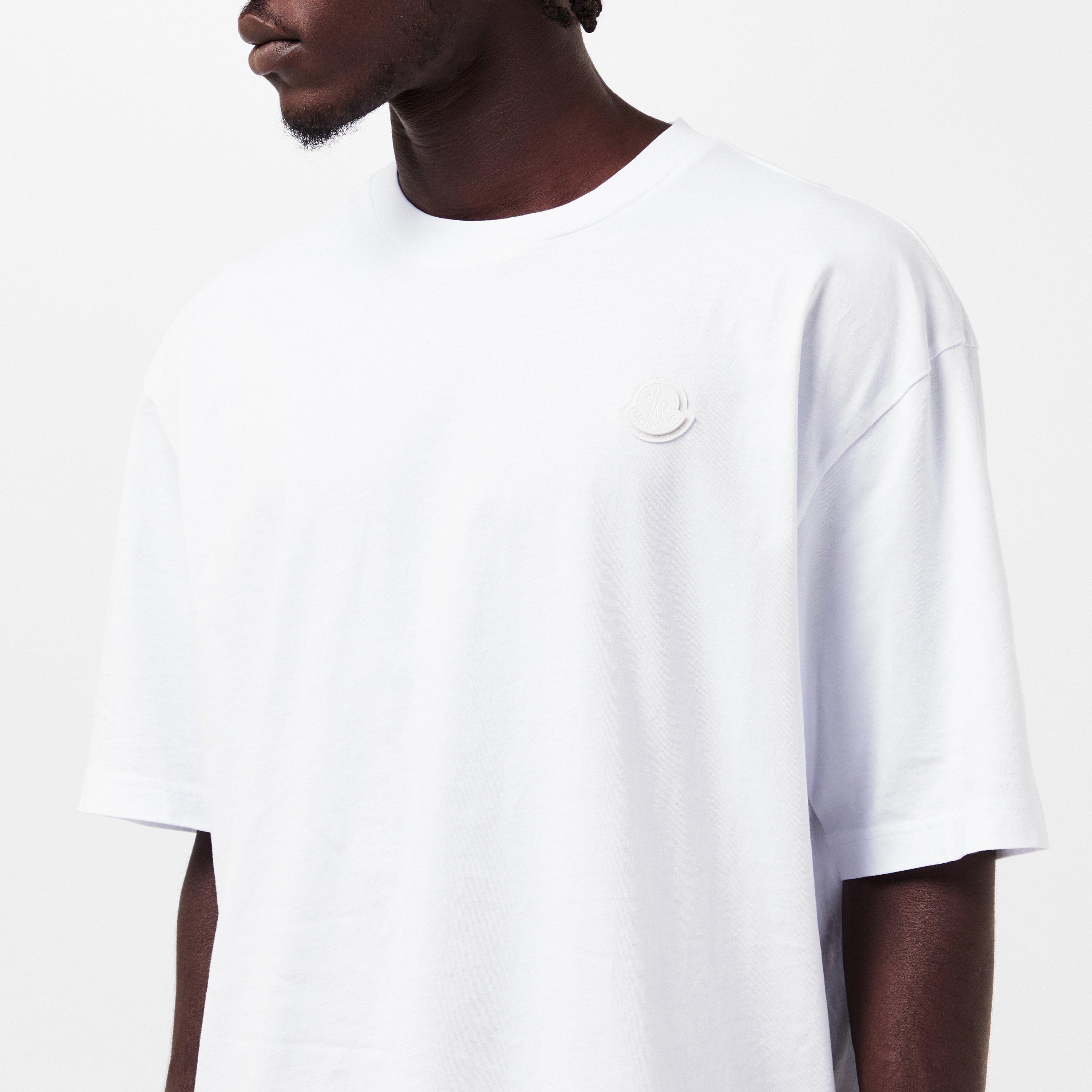 White 001 - Moncler - x A$AP Rocky Cotton T-Shirt - 5