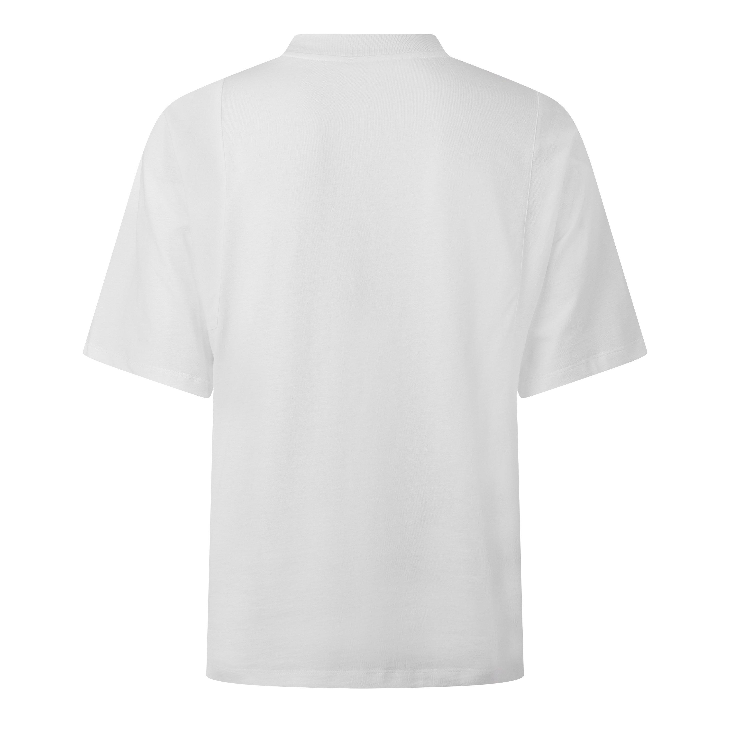White - Balmain - Balmain Vine Tee Sn64 - 2