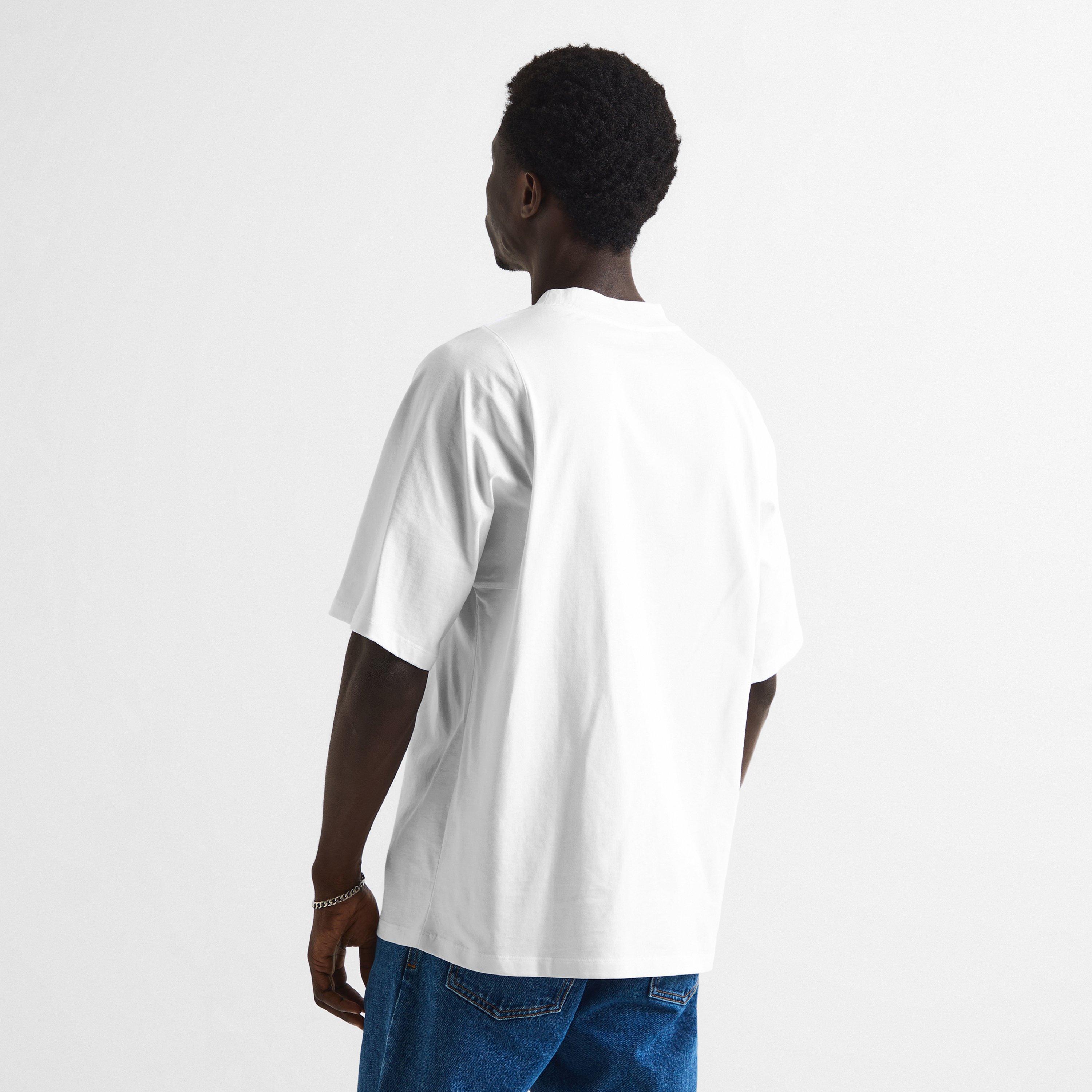 White - Balmain - Balmain Vine Tee Sn64 - 4