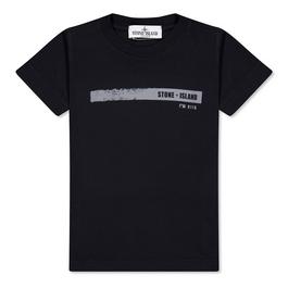 Stone Island Logo T Shirt Juniors