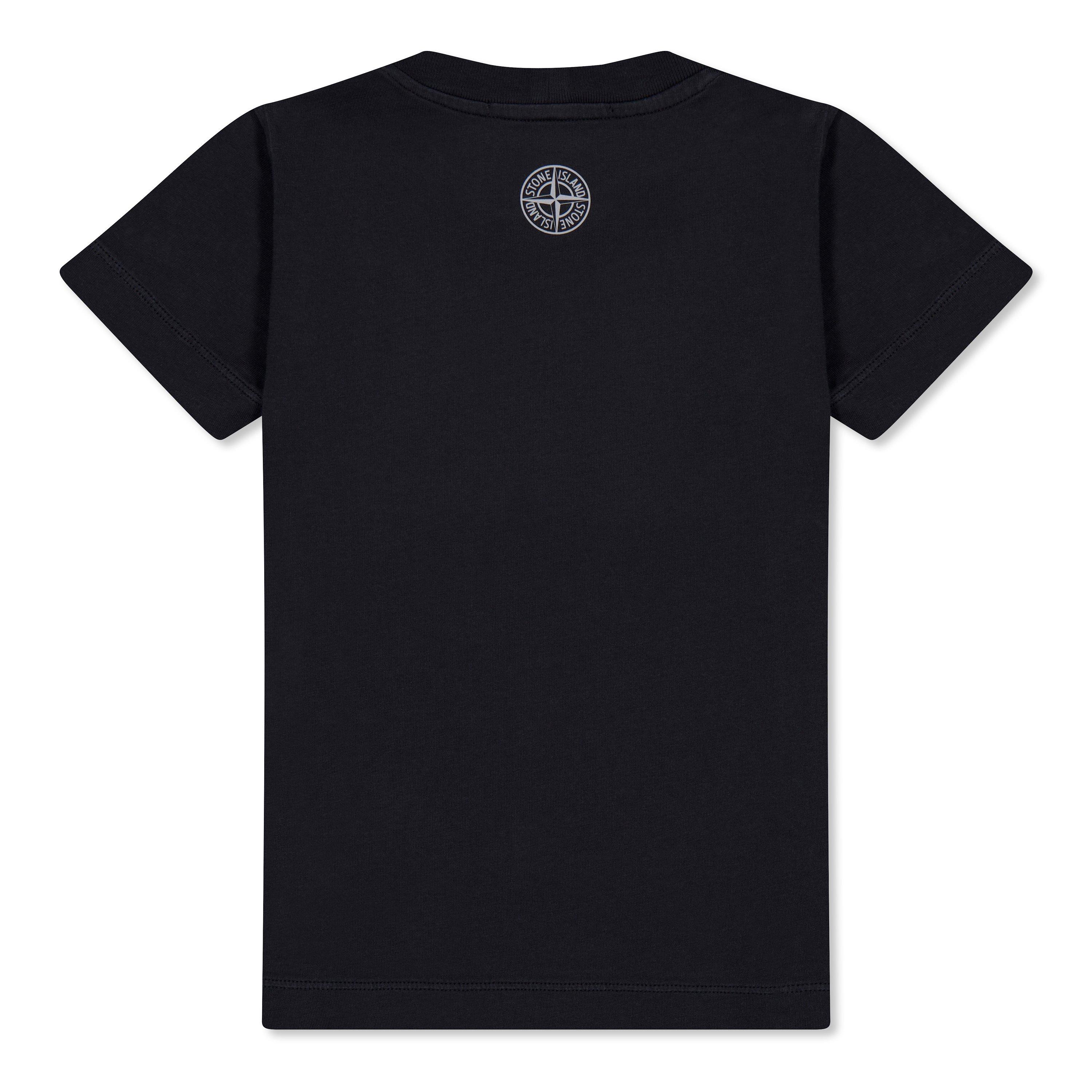 Black V0029 - Stone Island - Logo T-Shirt Juniors - 2