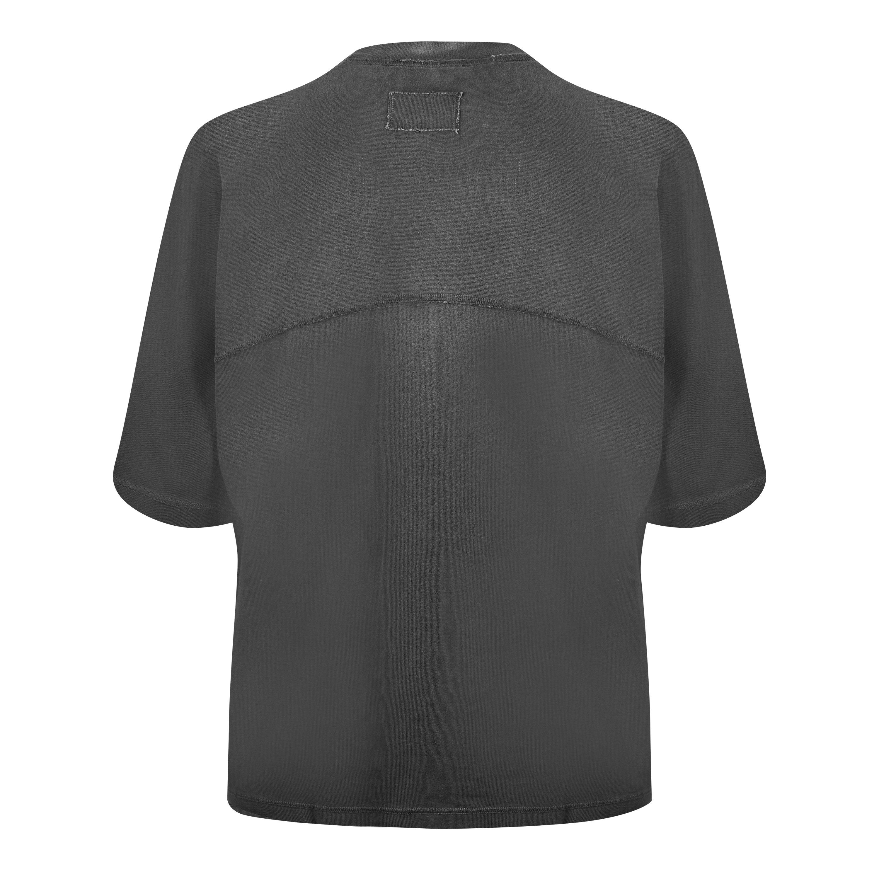 Stained Black - Represent - Men's Stepped Hem Oversized T-Shirt - 2