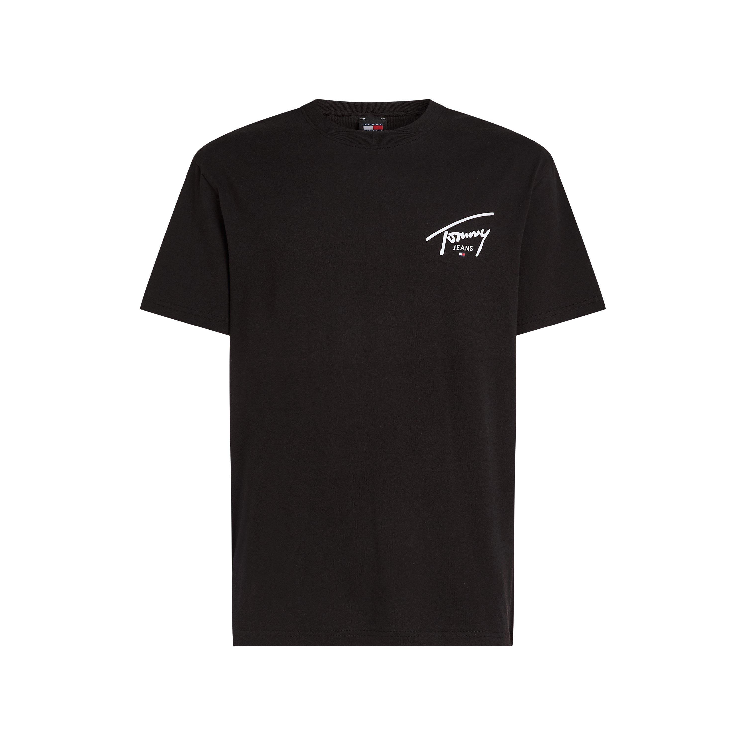 Tommy Jeans Men's Back Flag Logo T-Shirt - Sig Black - 2XL