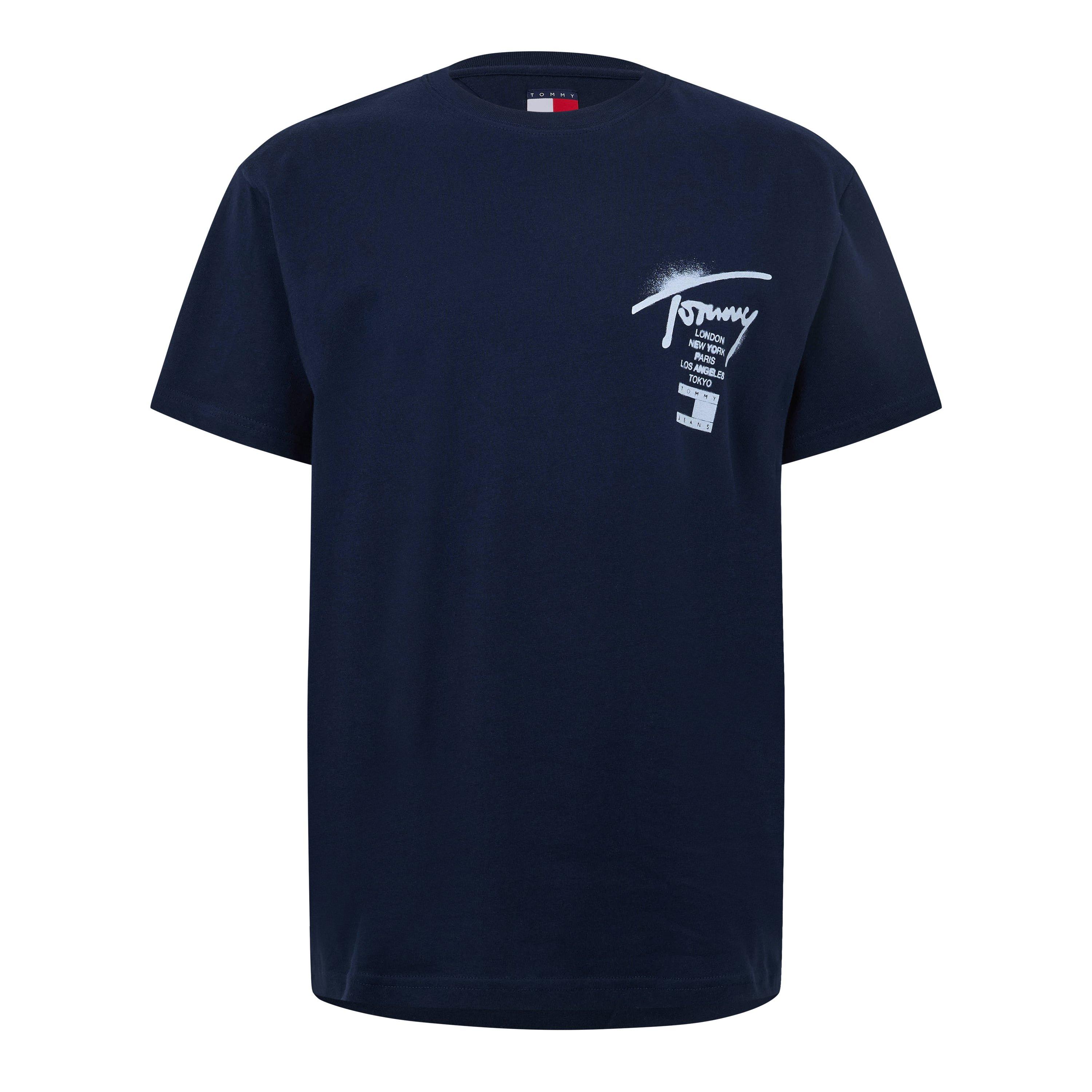 Tommy Jeans Men's Back Flag Logo T-Shirt - Dark Night Navy - XL