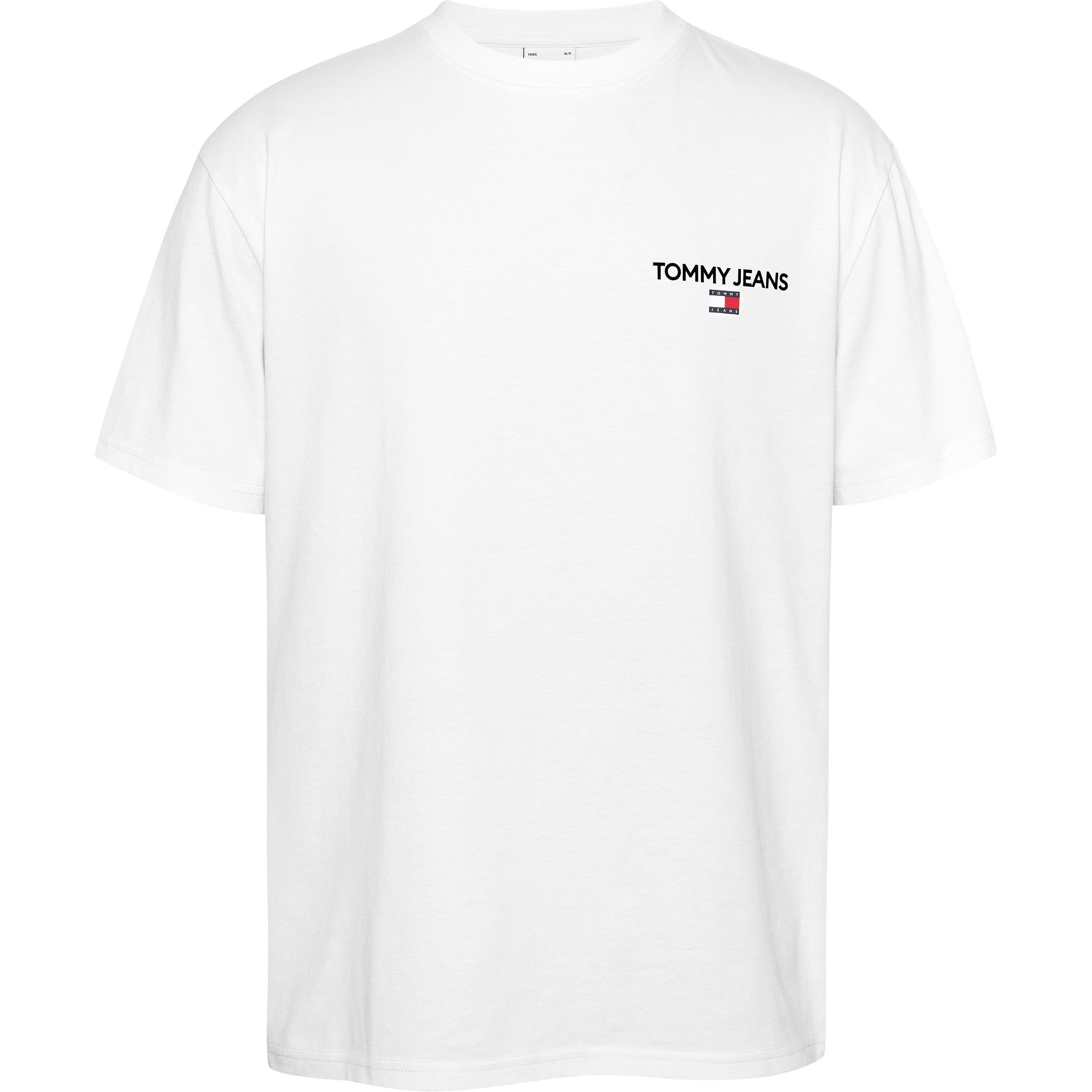 Tommy Jeans Men's Back Flag Logo T-Shirt - Ess White - 2XL