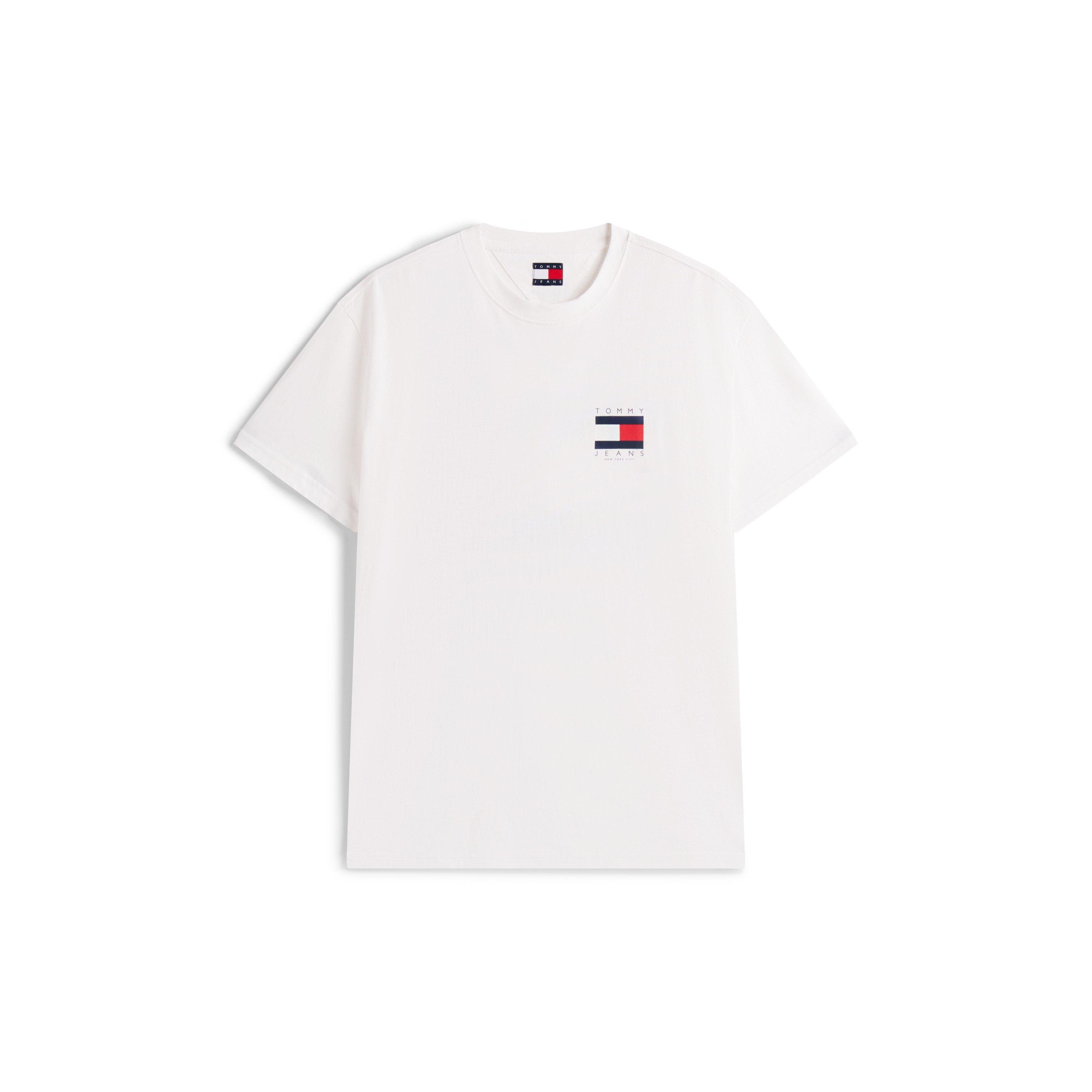 Tommy Jeans Men's Back Flag Logo T-Shirt - Flag Ecru - XL