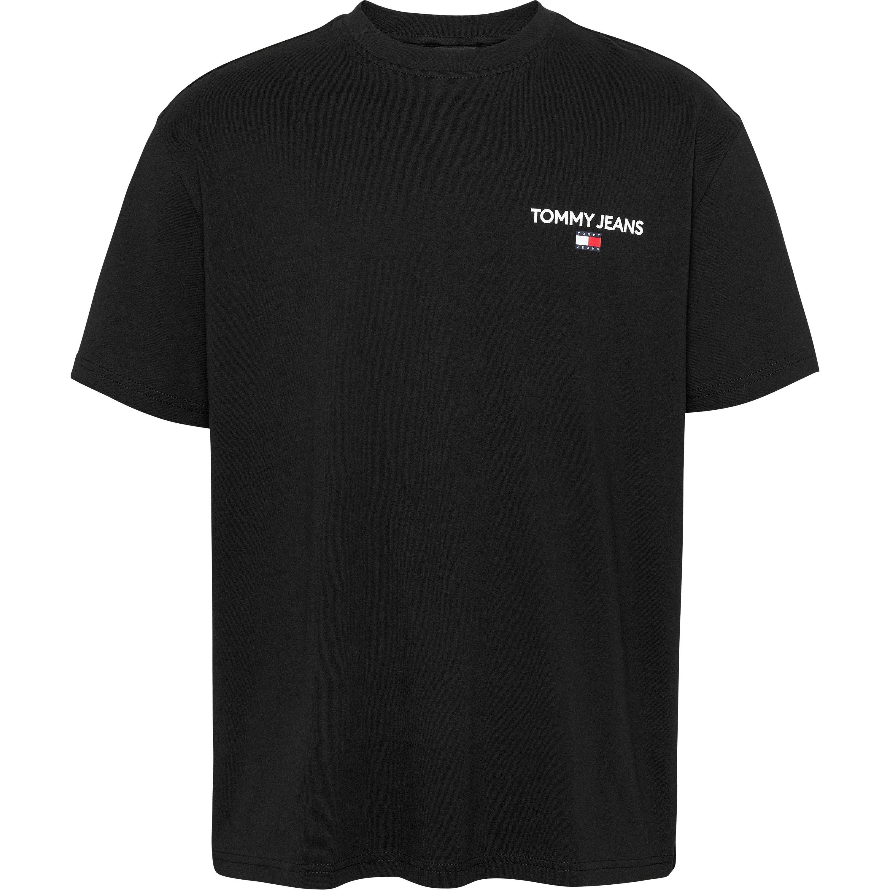 Tommy Jeans Men's Back Flag Logo T-Shirt - Ess Black - 2XL