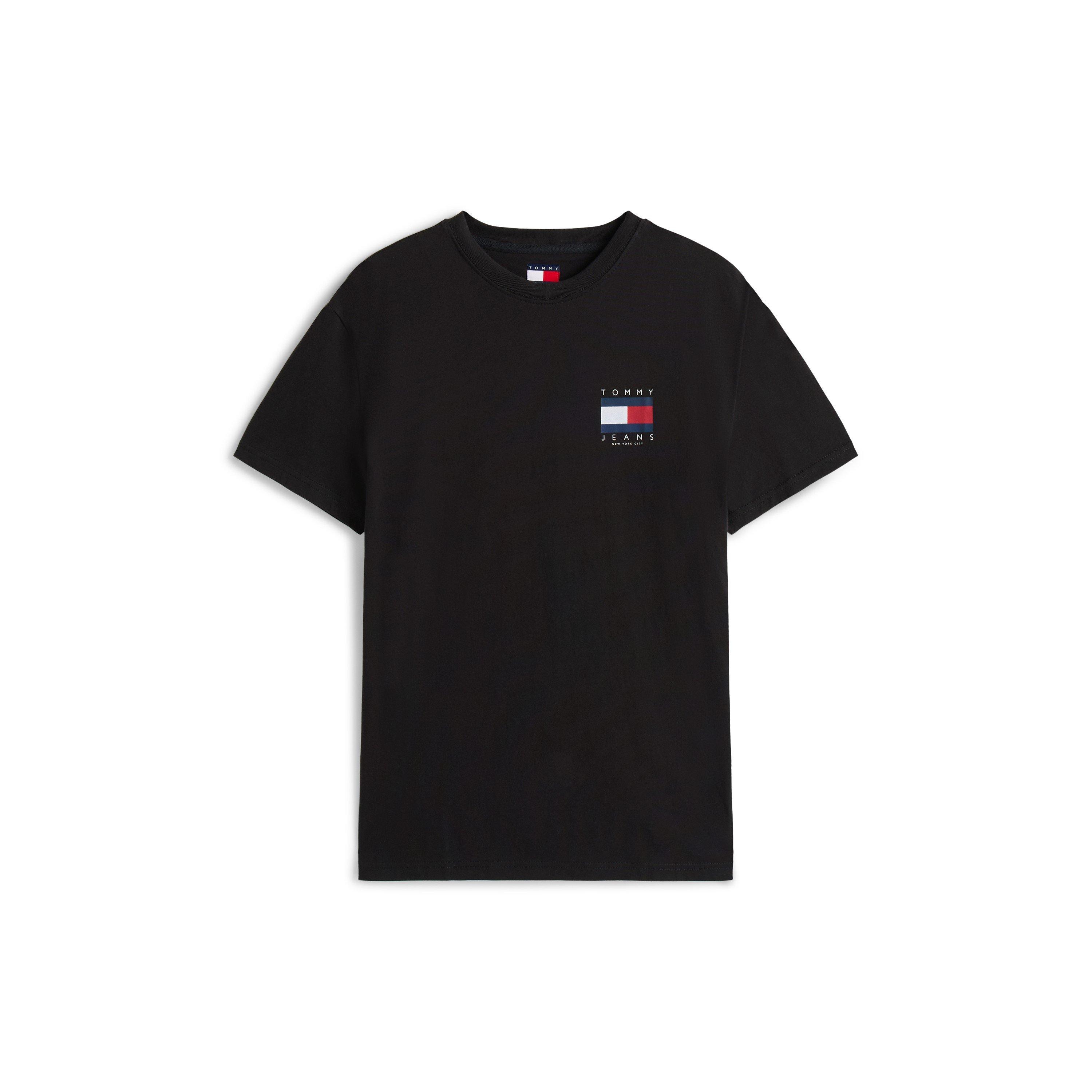 Tommy Jeans Men's Back Flag Logo T-Shirt - Flag Black - XL