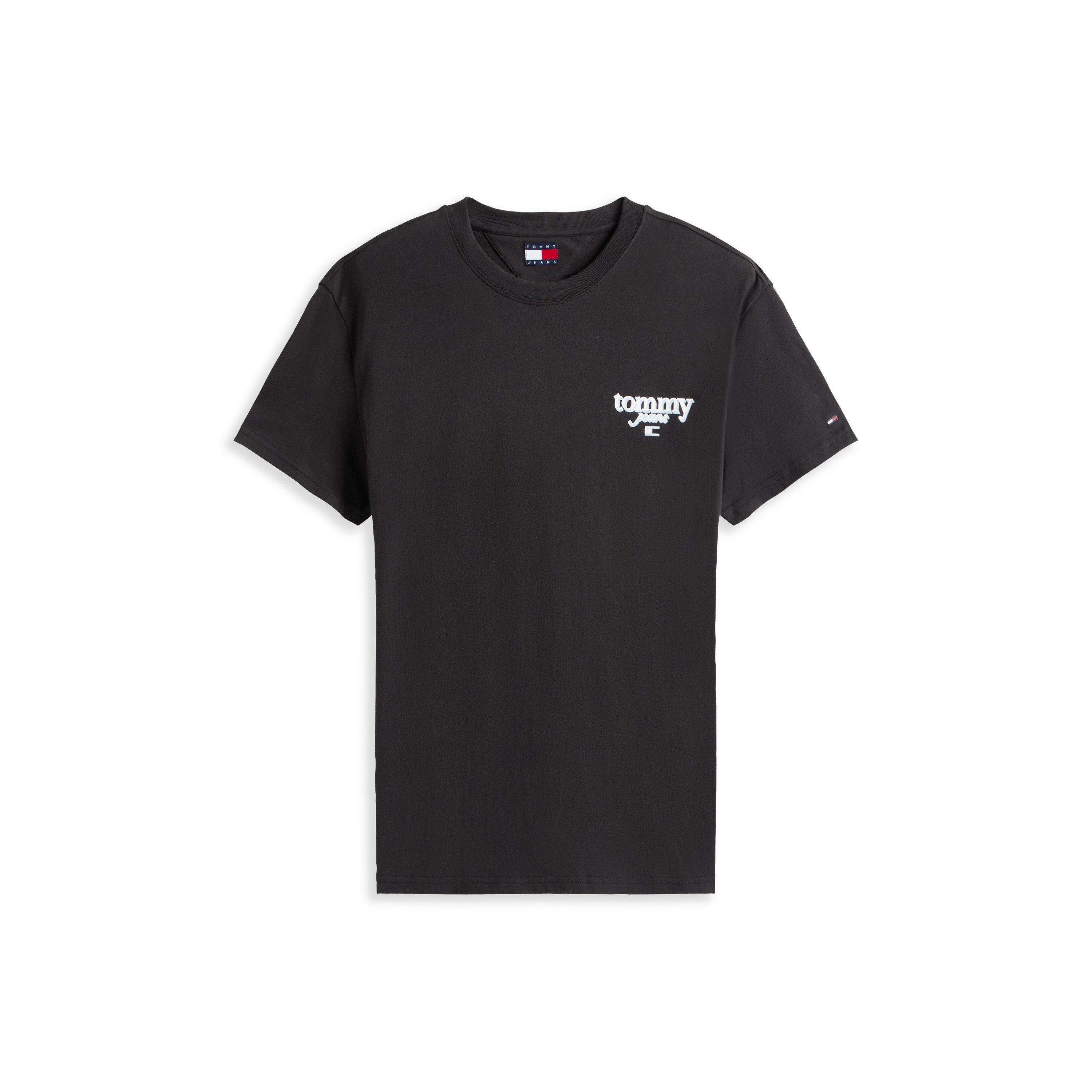 Tommy Jeans Men's Back Flag Logo T-Shirt - Sig City Blk - 2XL