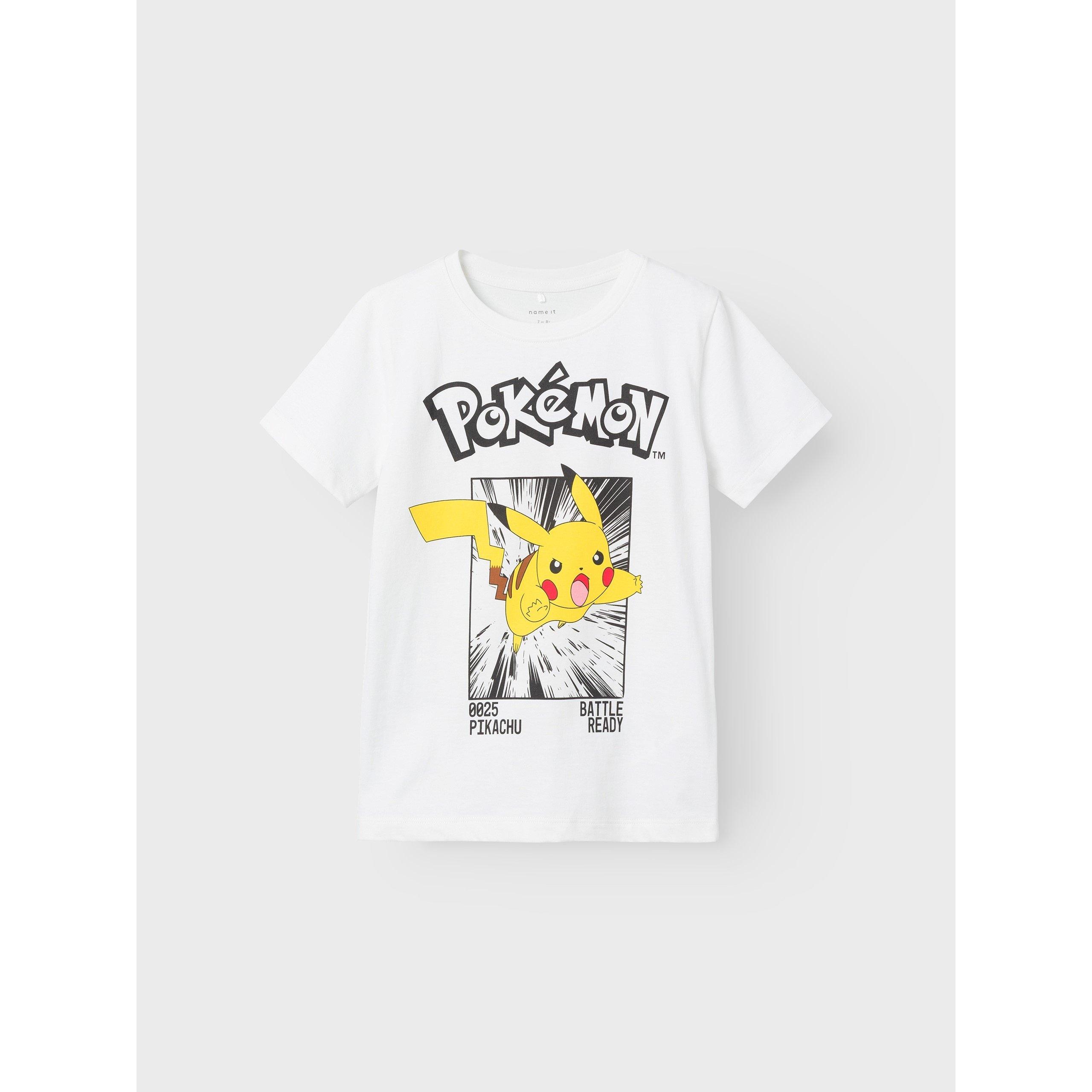 Helder Wit - Name It - Pokemon Short-Sleeve T-Shirt - 2