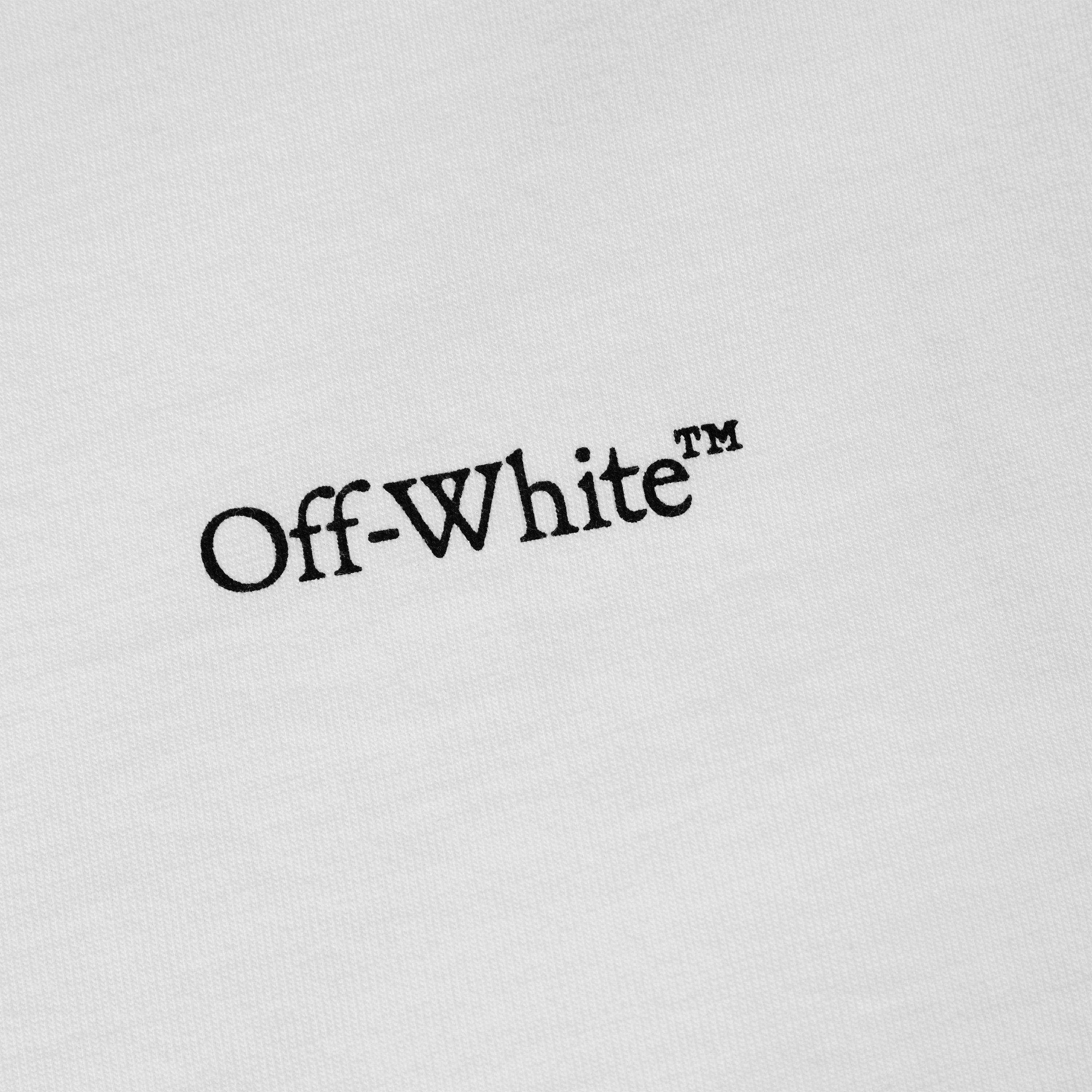 White - Off White - Men's Marble Arrow Short-Sleeve Crew-Neck Cotton T-Shirt - 5