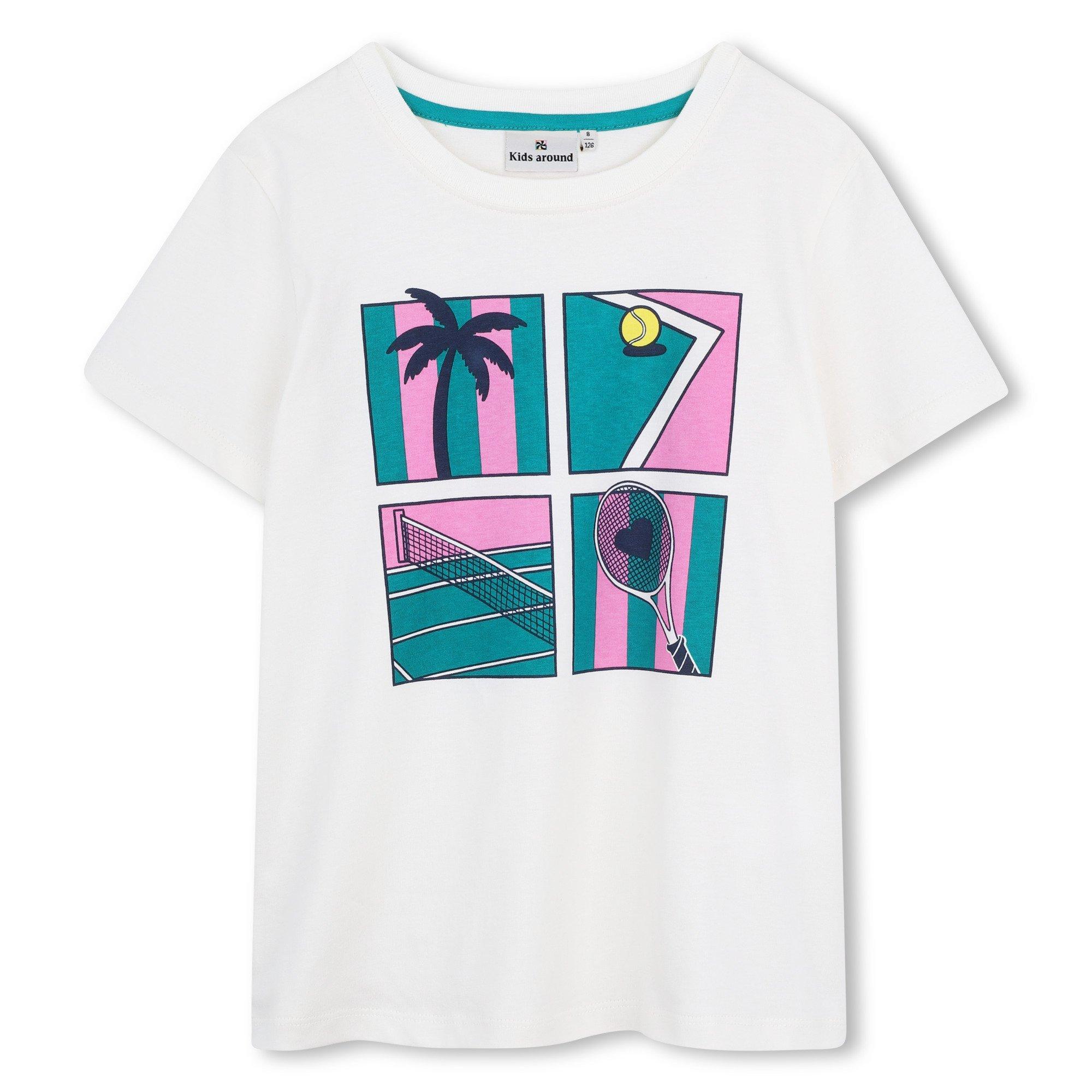 Kids Around Girls T-Shirt - Cream - 10Y