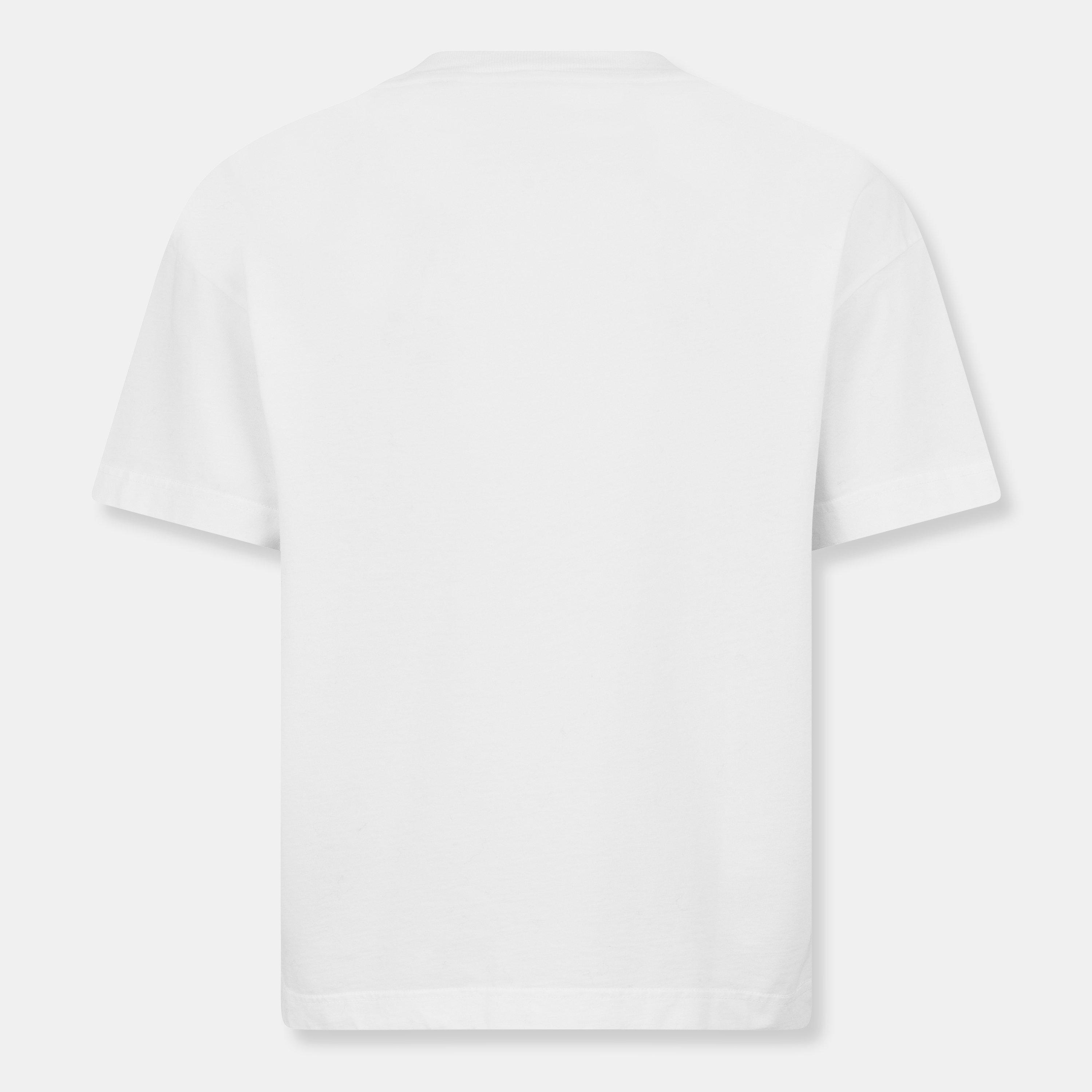 White - Palm Angels - Men's Oversized T-Shirt - 2