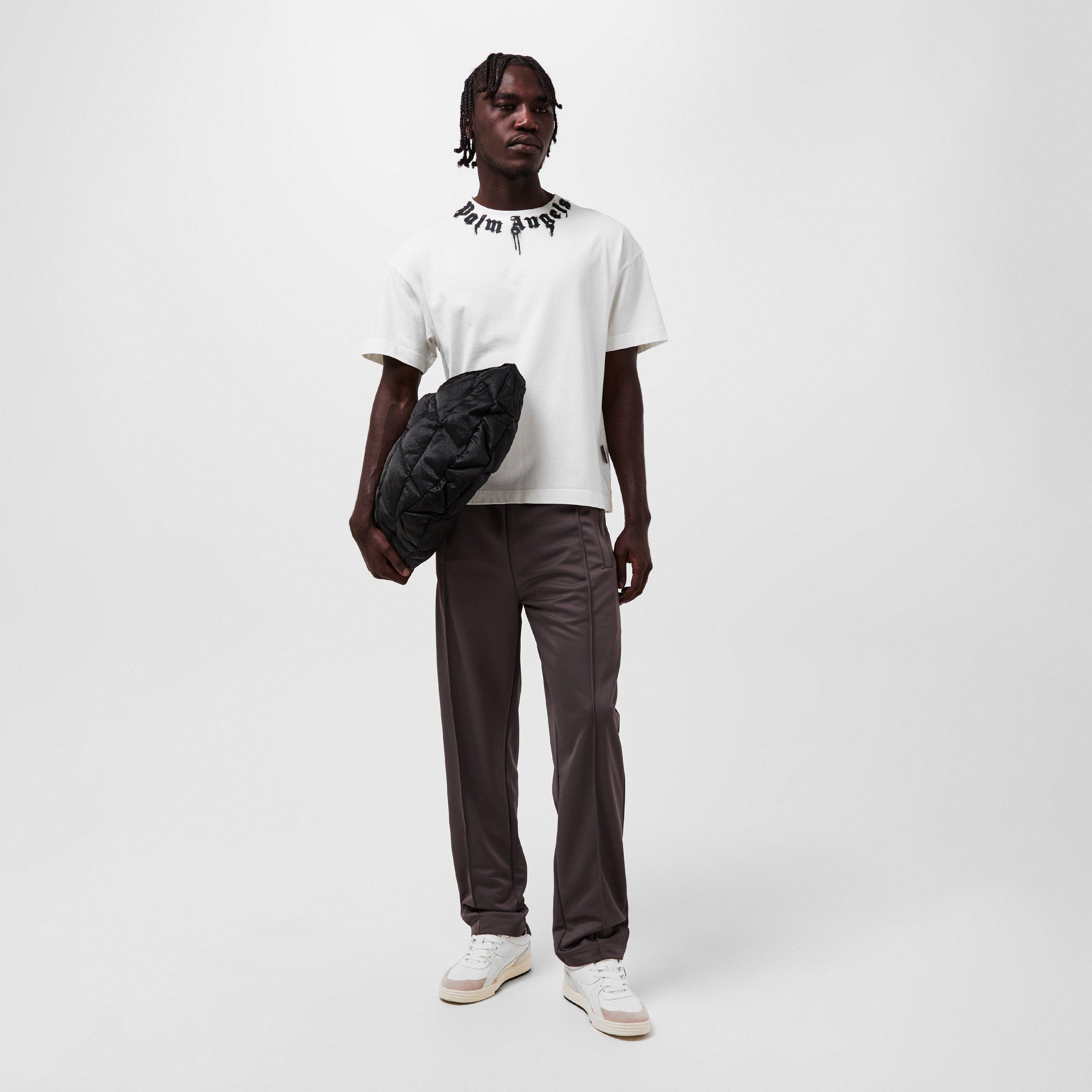 White - Palm Angels - Men's Oversized T-Shirt - 6