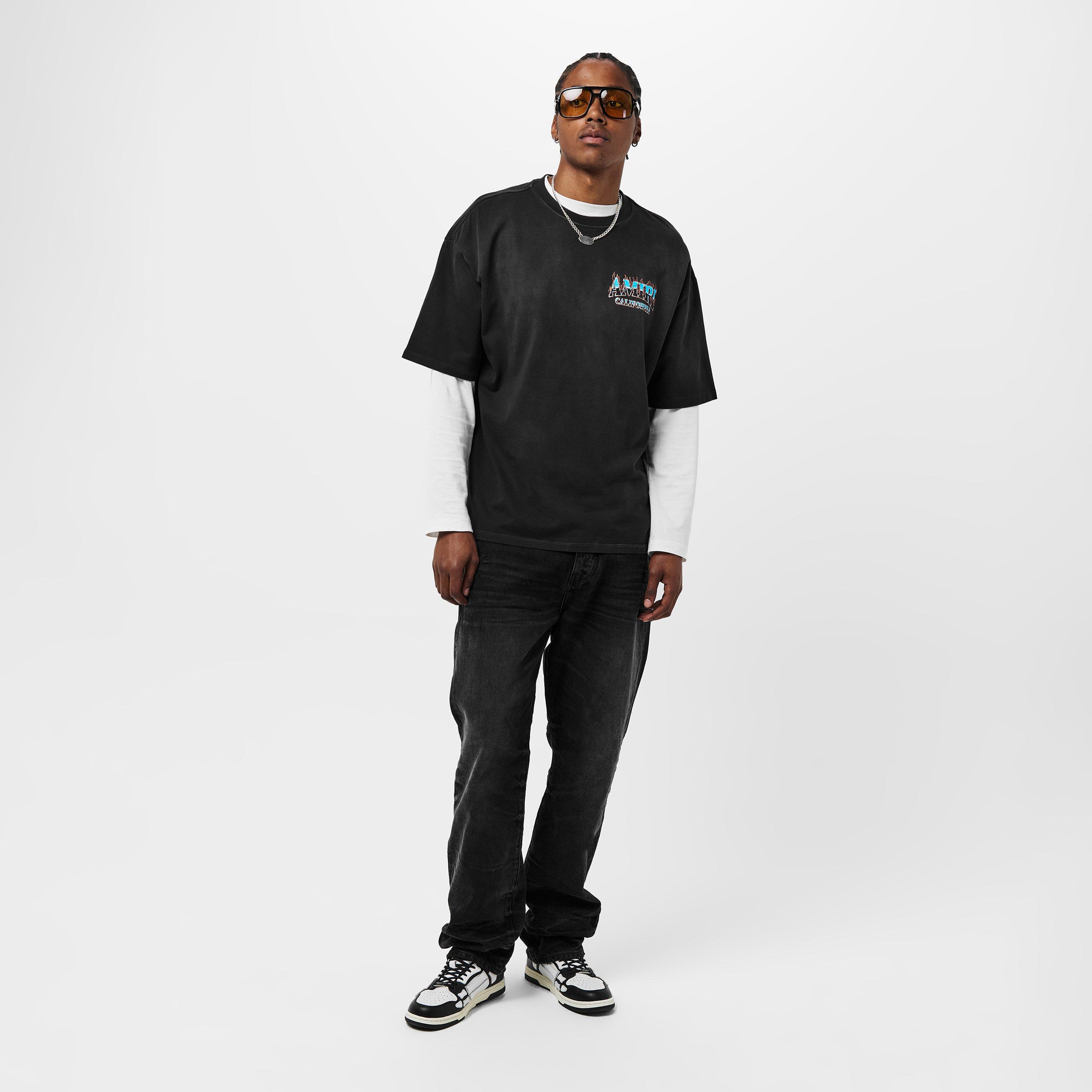 Black - Amiri - Men's Oversized T-Shirt Design - 6