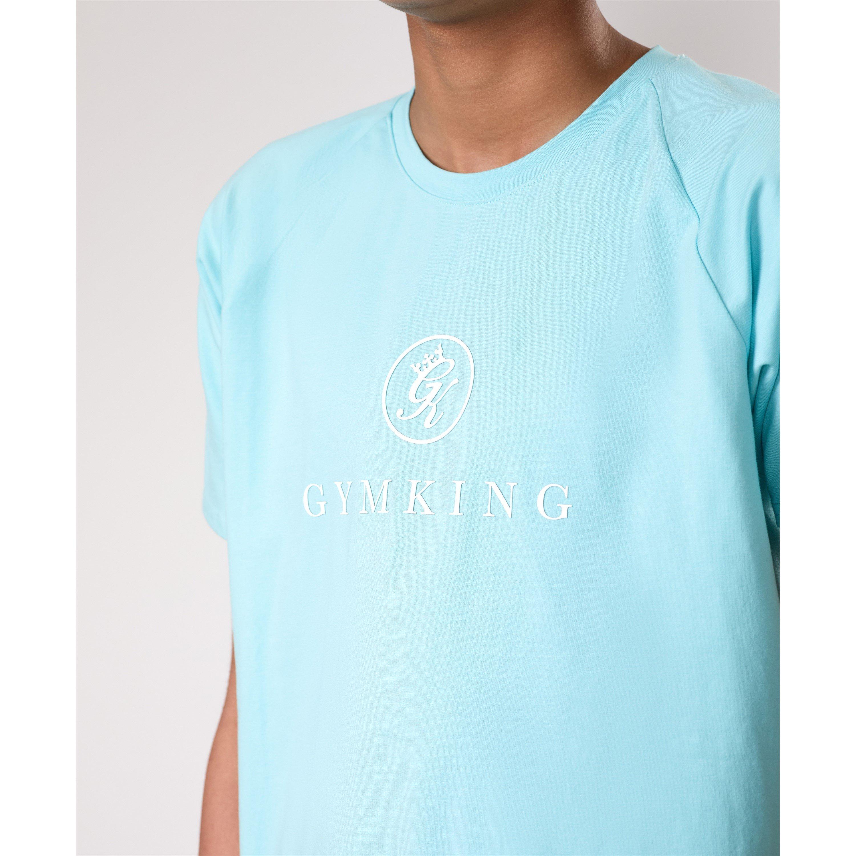 Aqua Sky - Gym King - Kids Pro Regular Fit T-Shirt - 4