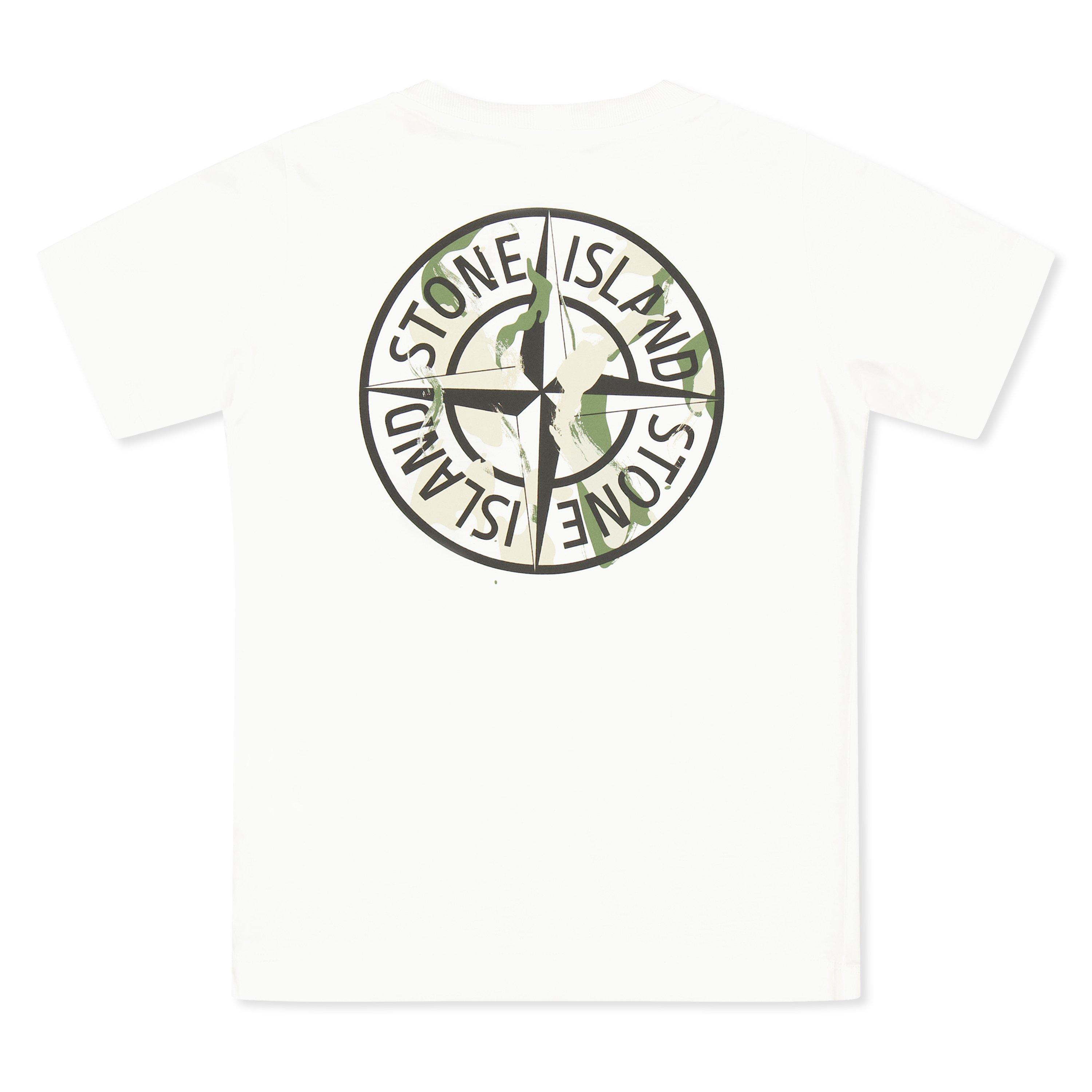 White V001 - Stone Island - Stone LG Tee Jn64 - 2