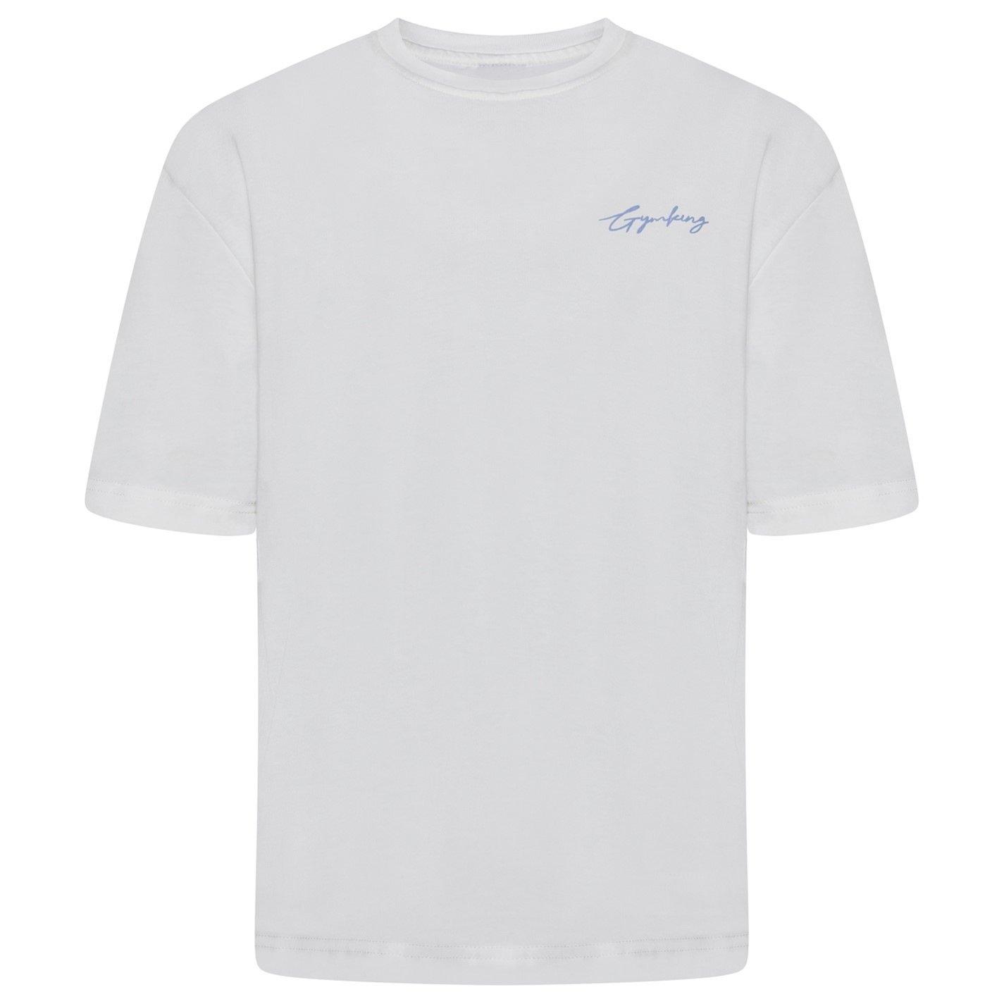  Cream - Gym King - Kids Script Boyfriend Regular Fit T-Shirt - 2