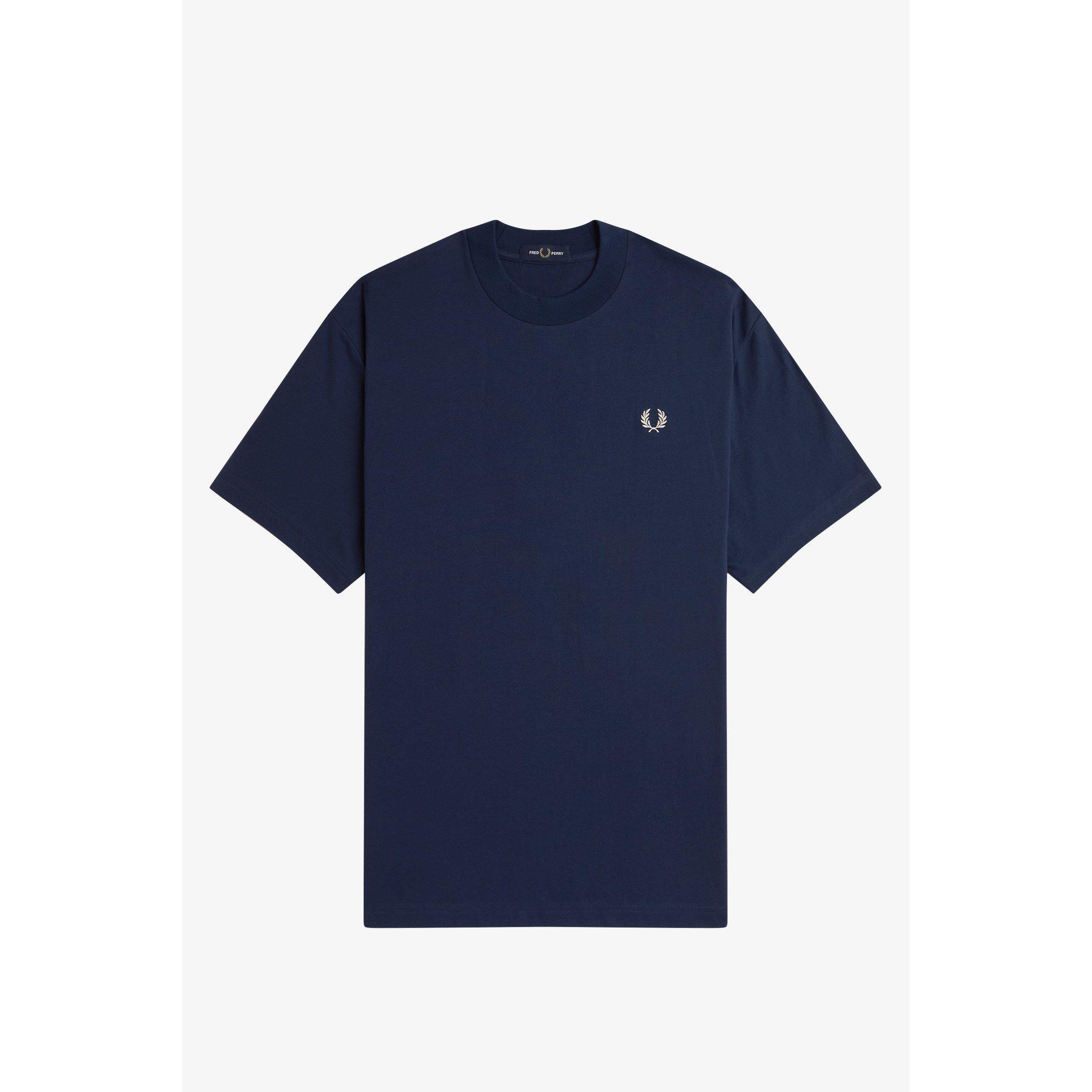 Tennis Blue X86 - Fred Perry - Men's Embroidered Club Backprint Regular Fit T-Shirt - 4