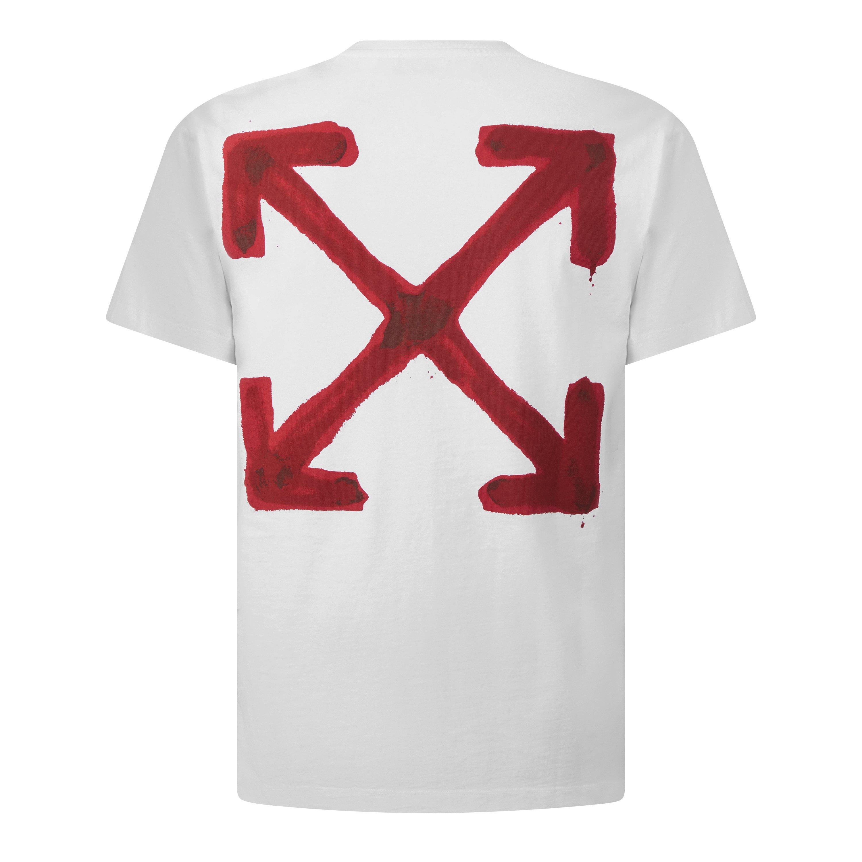 White - Off White - Off Spray Tee Sn64 - 2