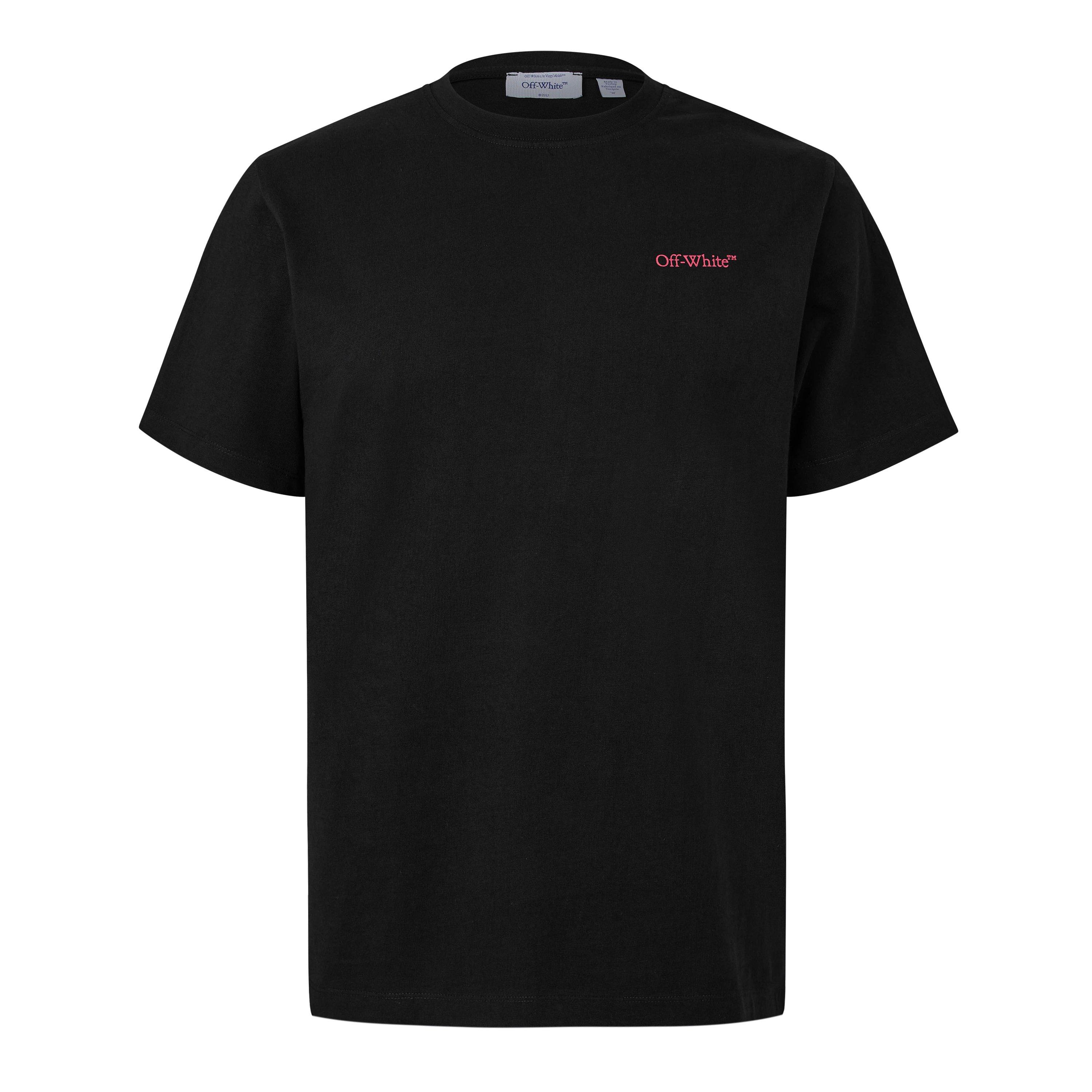 Black - Off White - Off Spray Tee Sn64 - 1
