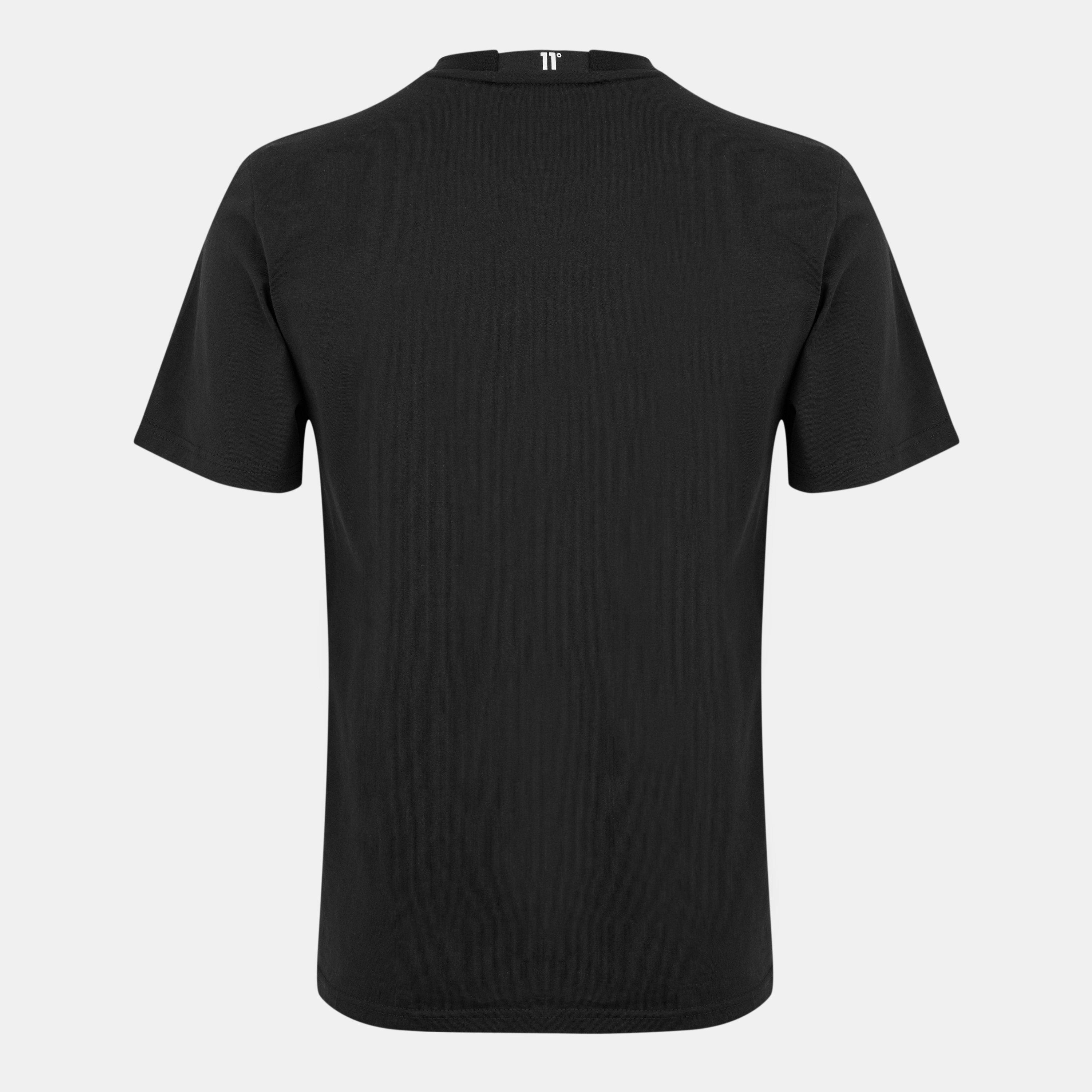 Preto - 11 Degrees - Core Crew T-Shirt - 2