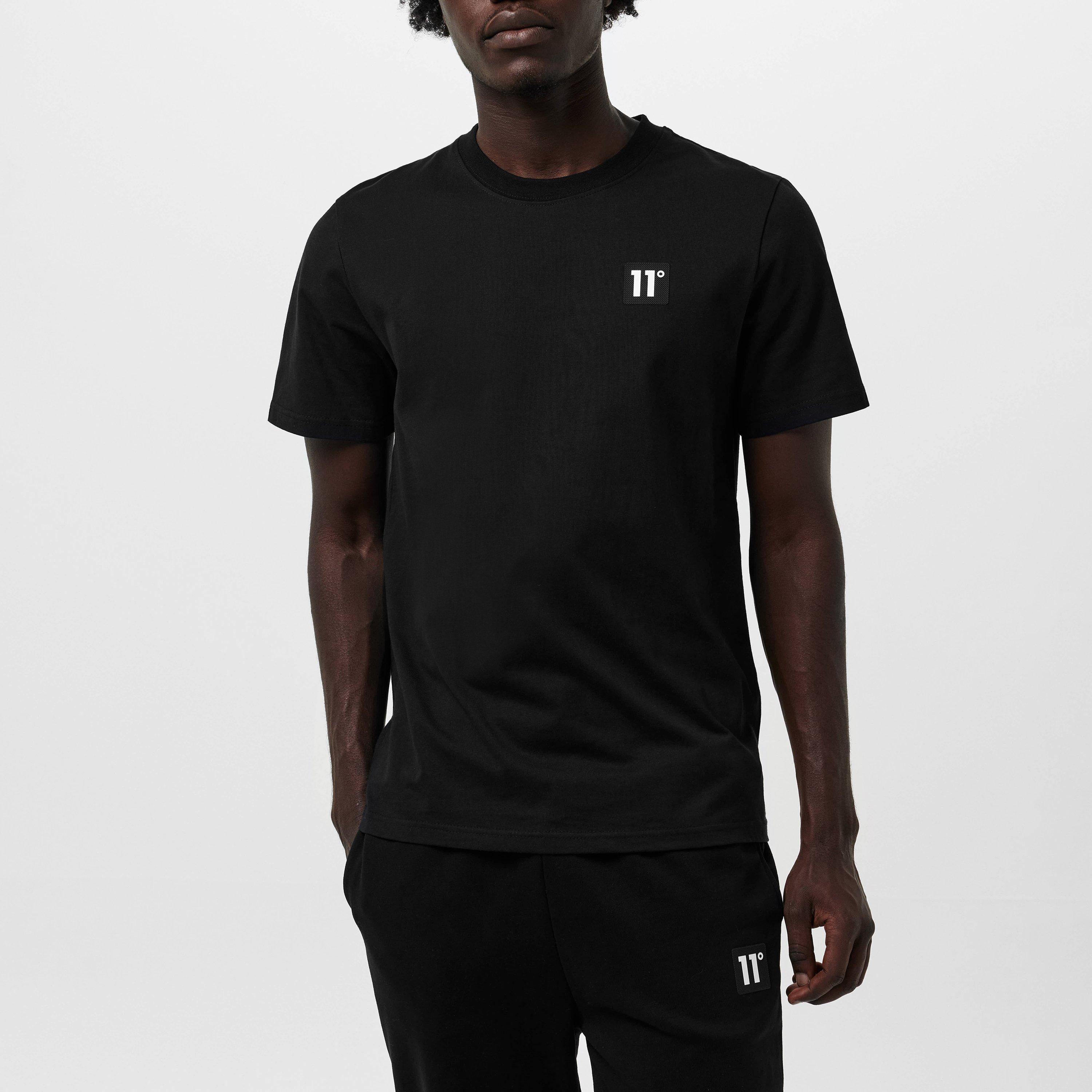 Preto - 11 Degrees - Core Crew T-Shirt - 3