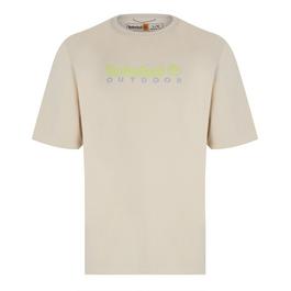 Timberland Timberland Uv-Protection Logo Short Sleeve Tee