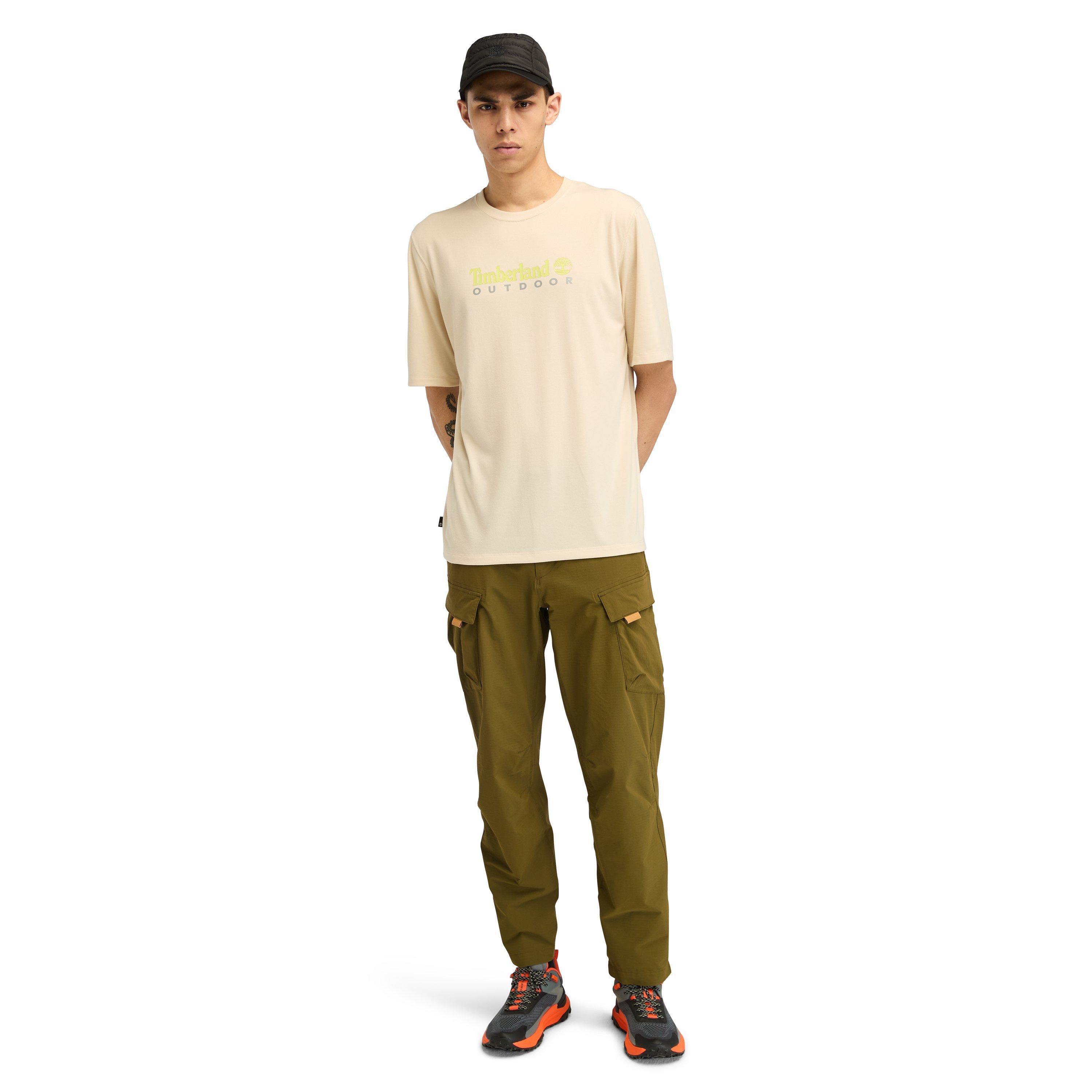 Angora - Timberland - Men's UV Protection Logo Short-Sleeve Regular Fit T-Shirt - 2