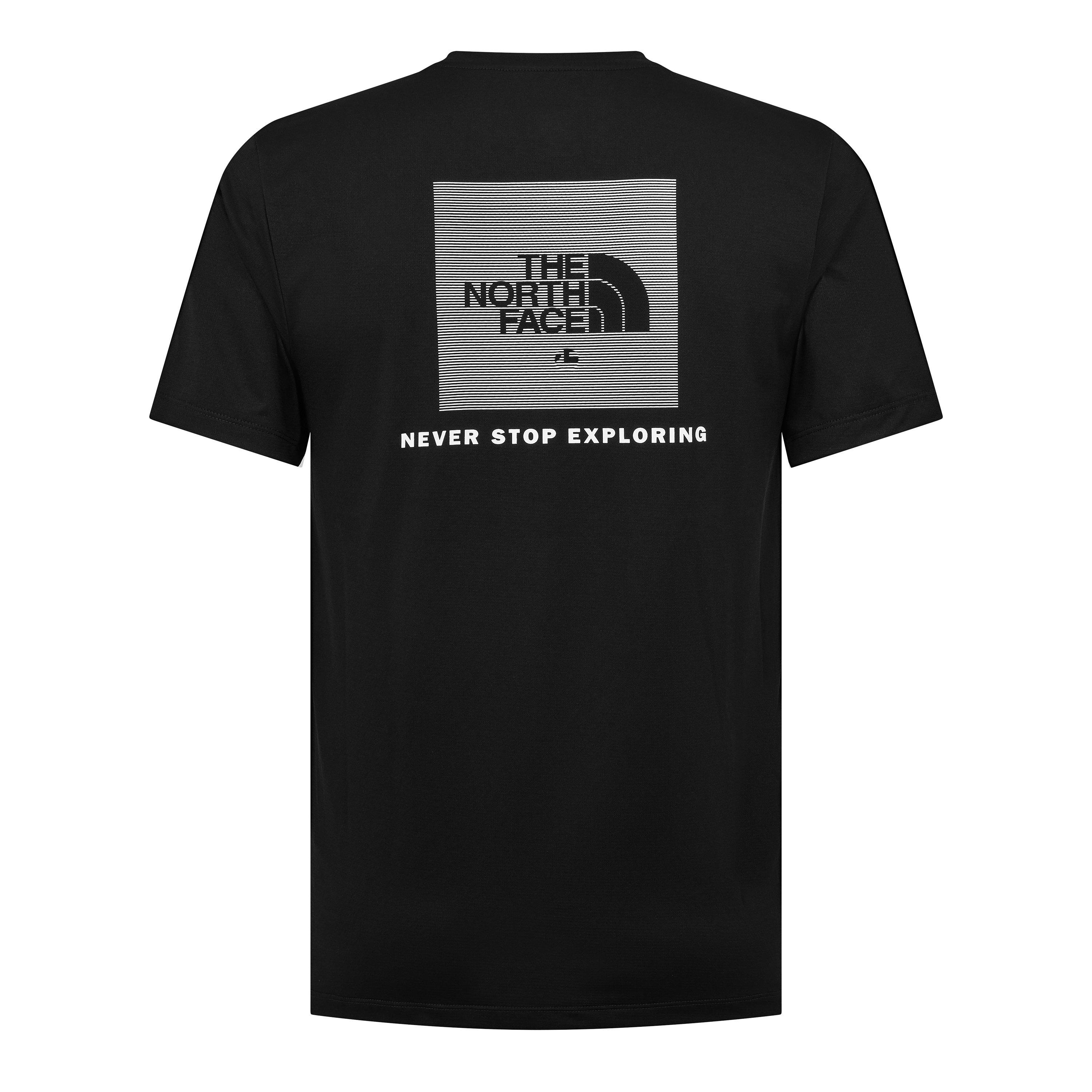 TNF Black - The North Face - M 24/7 Box Nse Ss Tee Tnf Black T-Shirt Mens - 2