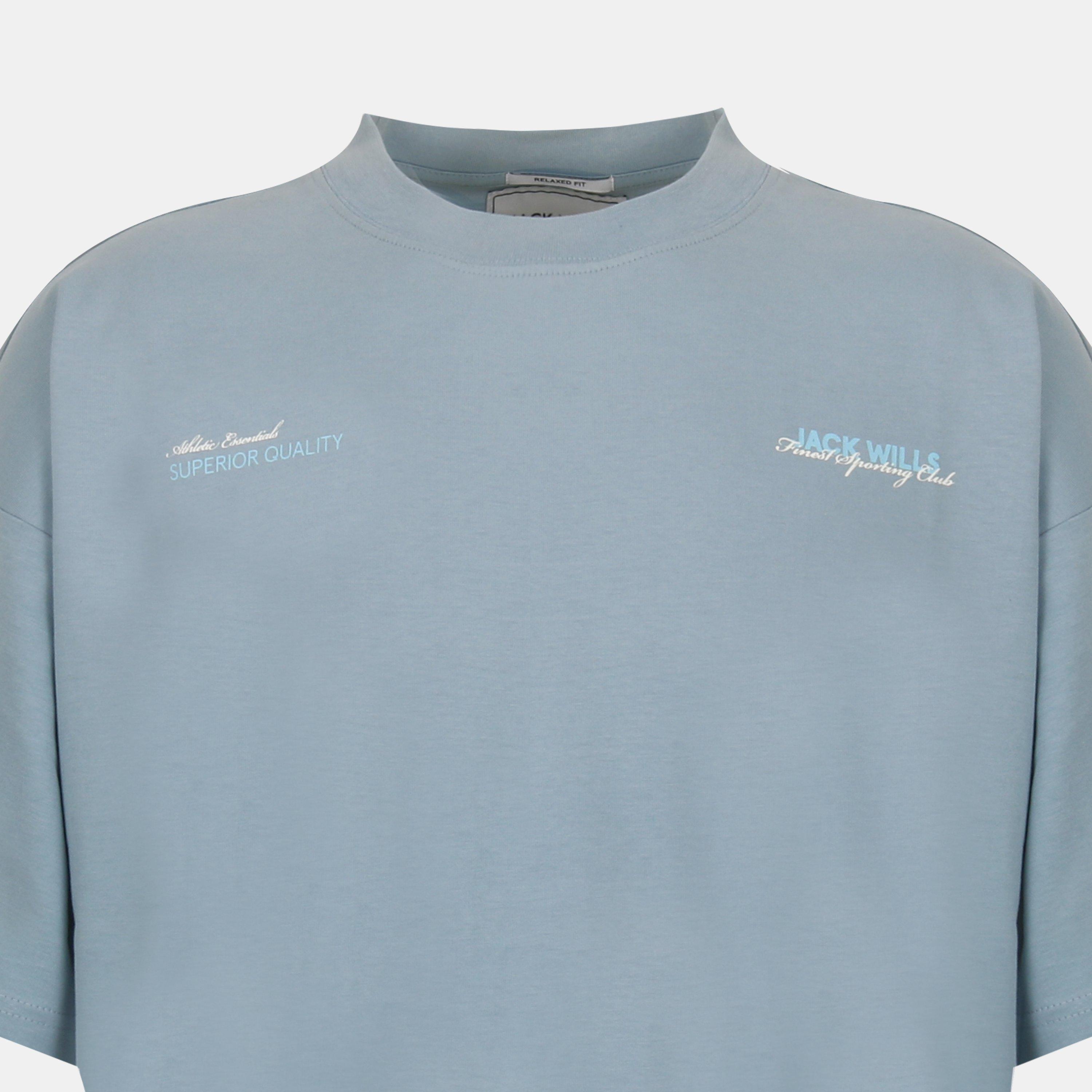 Storm Cloud - Jack Wills - JW Established Regular Fit T-Shirt - 3