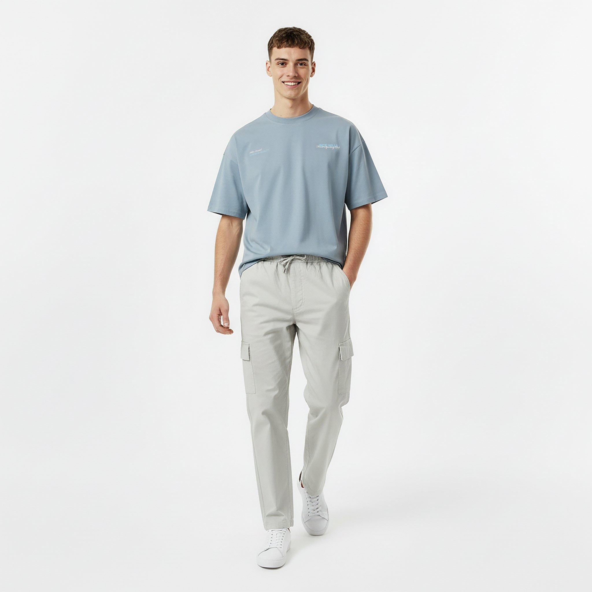 Storm Cloud - Jack Wills - Men's JW Established Regular Fit T-Shirt - 5