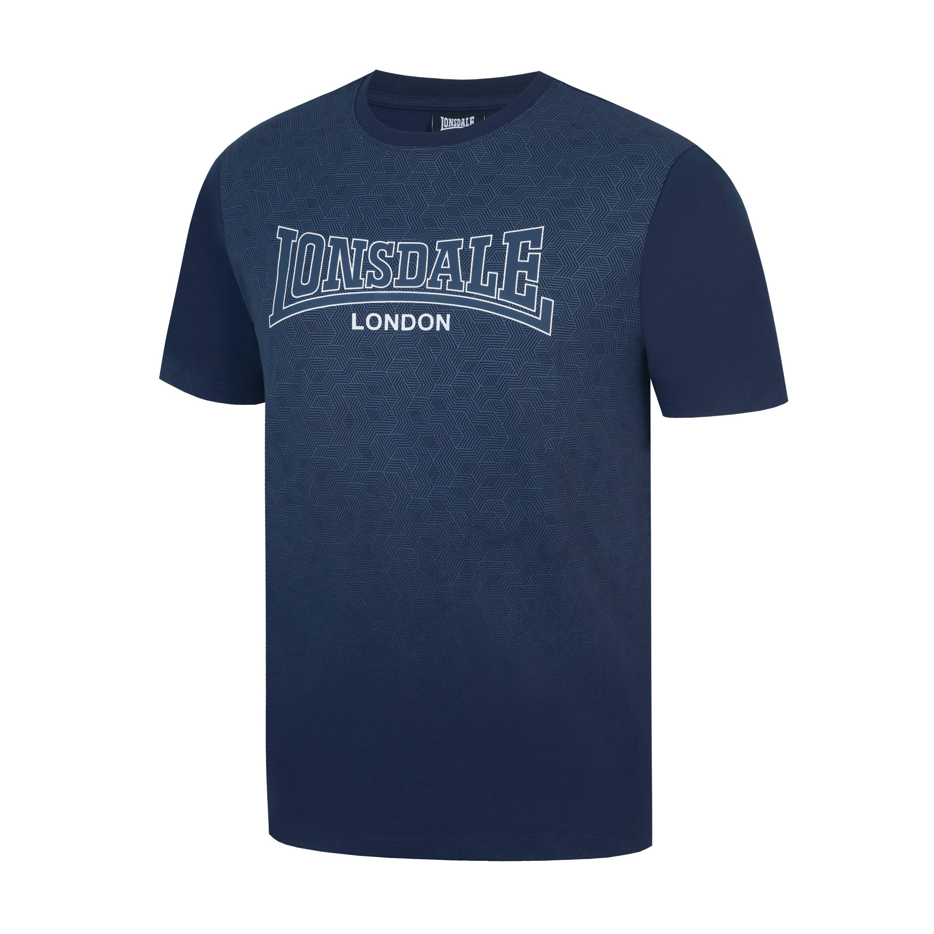 Geo Navy - Lonsdale - Tee Shirt Mens - 3