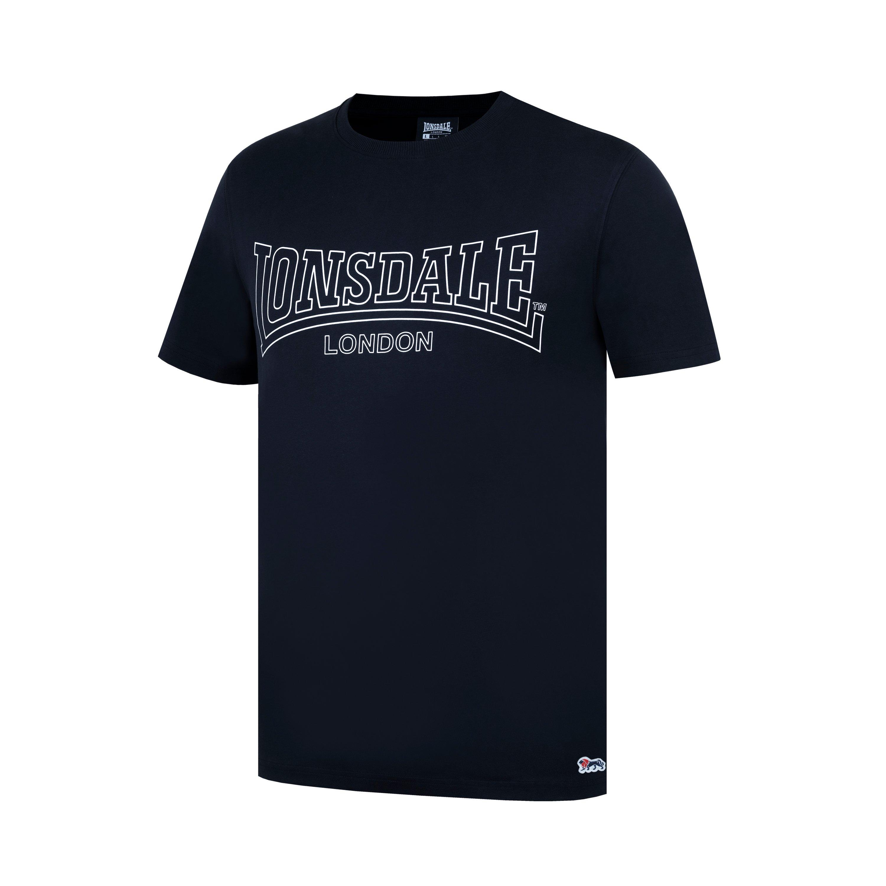 Lonsdale London Classic Men's Slimfit T-Shirt - 100% Cotton Casual Tee - View #2