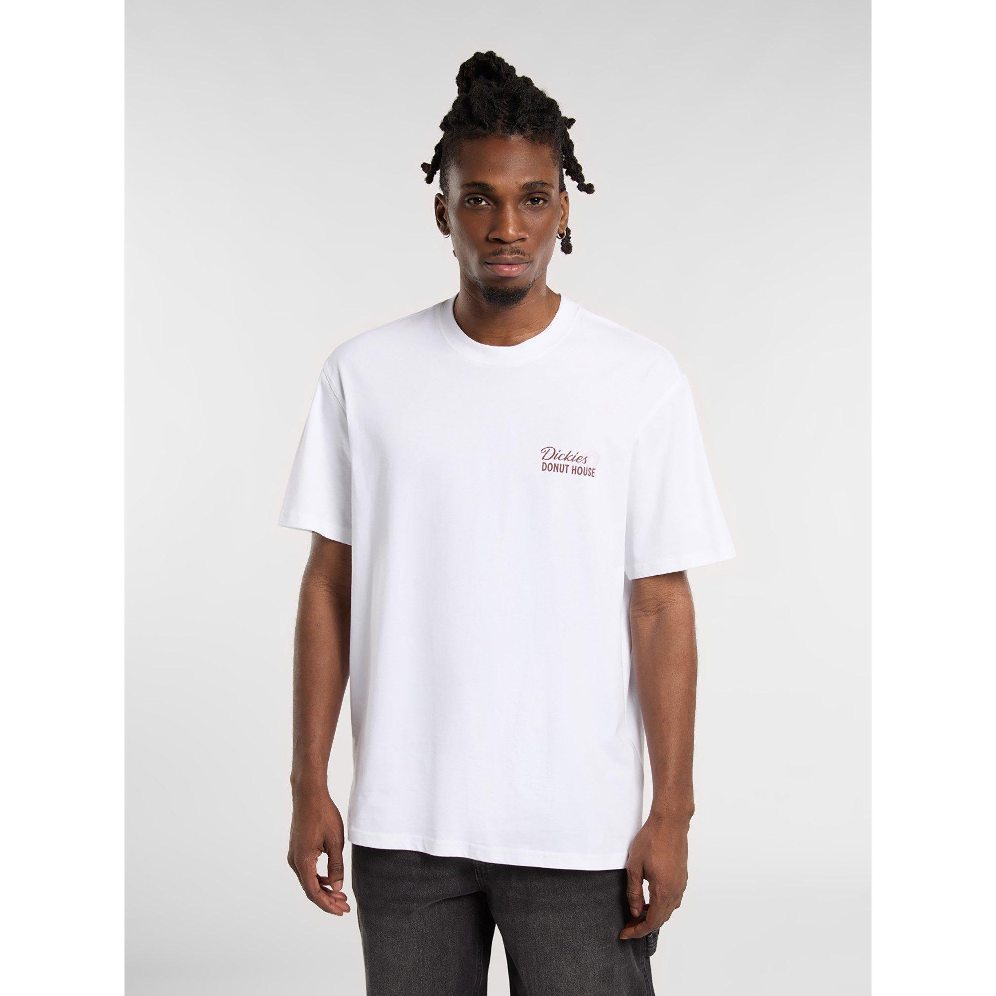 Blanc - Dickies - Mens Donut Regular Fit T-Shirt - 2
