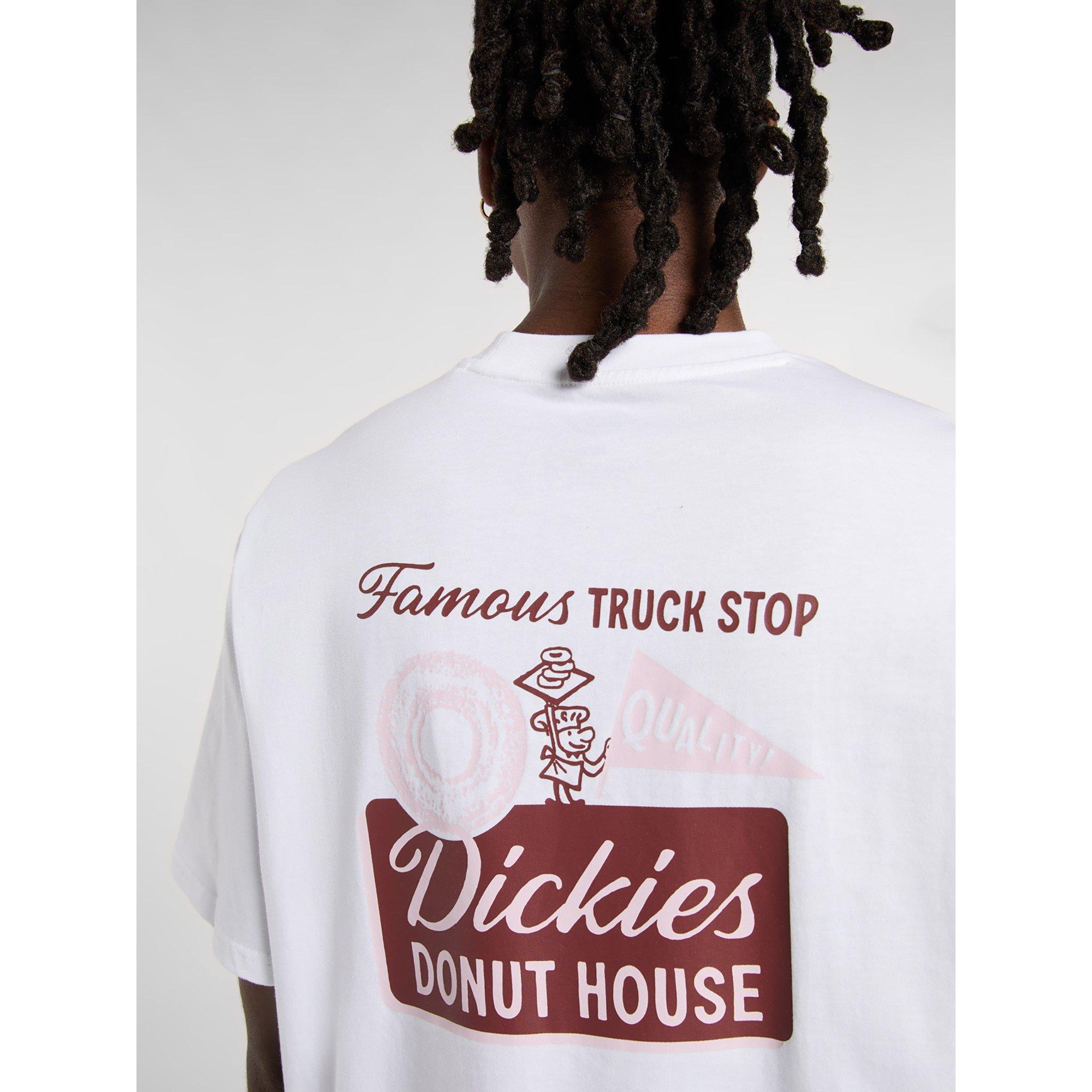 Blanc - Dickies - Mens Donut Regular Fit T-Shirt - 4
