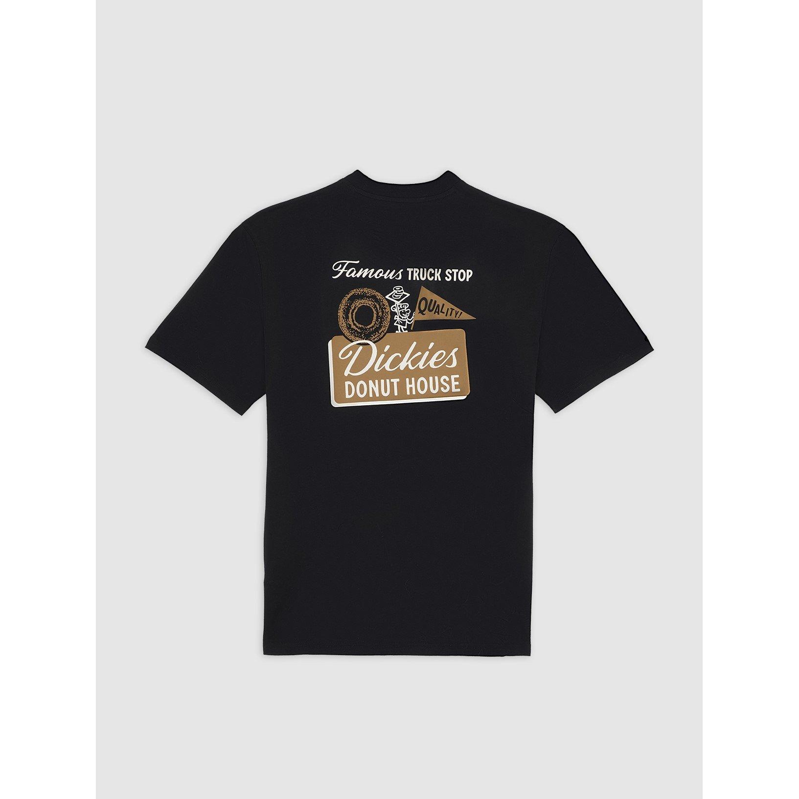 Dickies Men's Doughnut T-Shirt - Black - Large