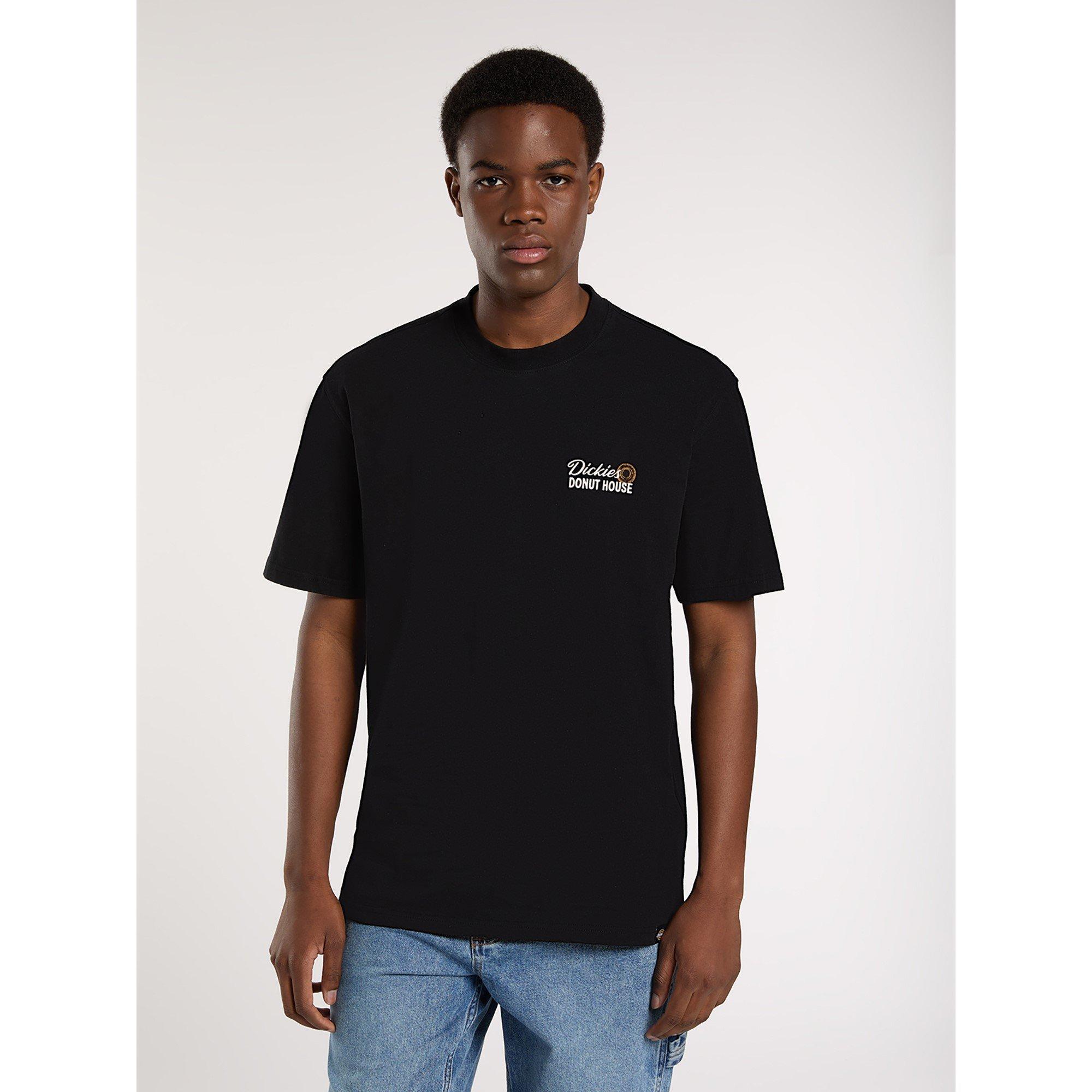 Black - Dickies - Men's Doughnut T-Shirt - 4