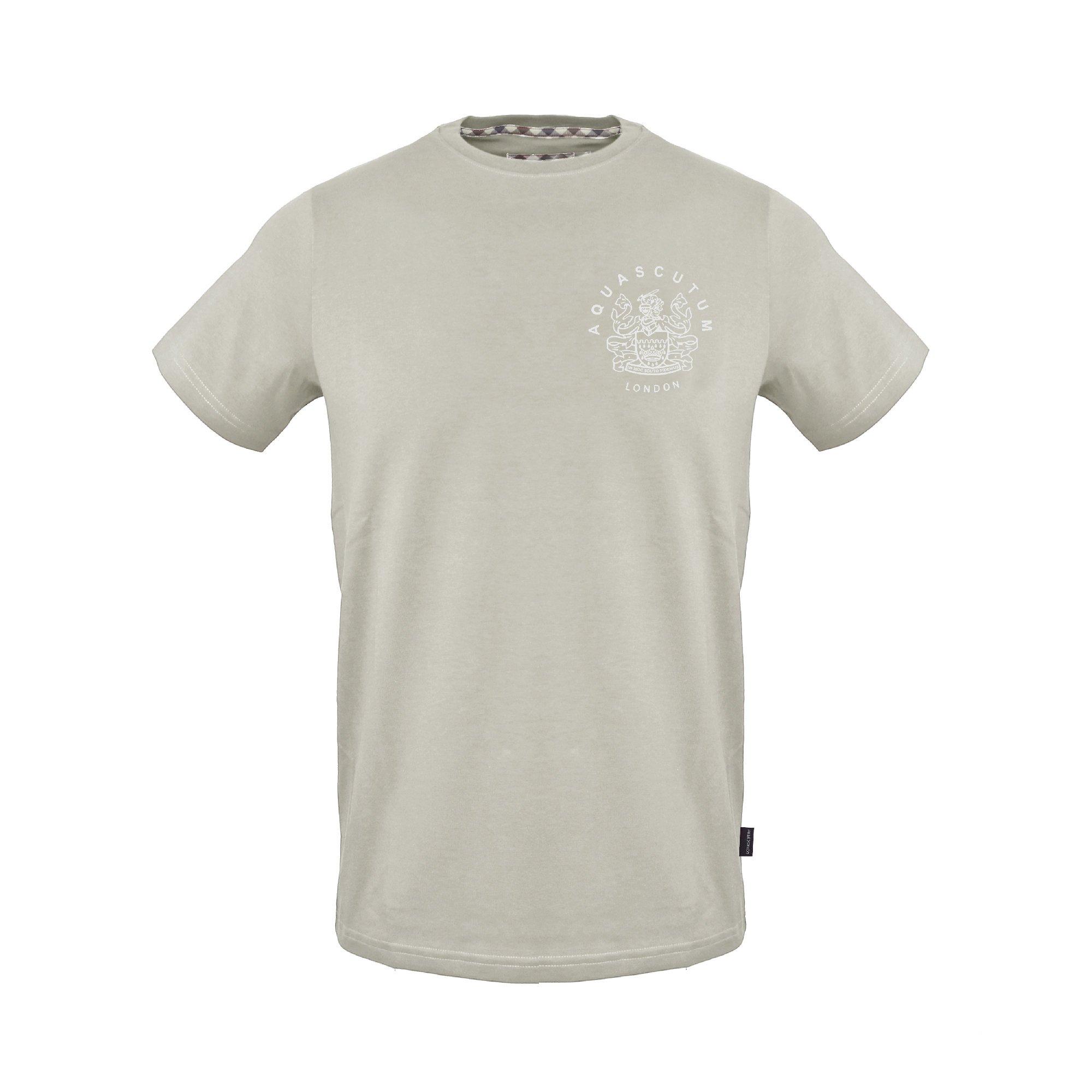 Aquascutum Men's T-Shirt - Grey - Small