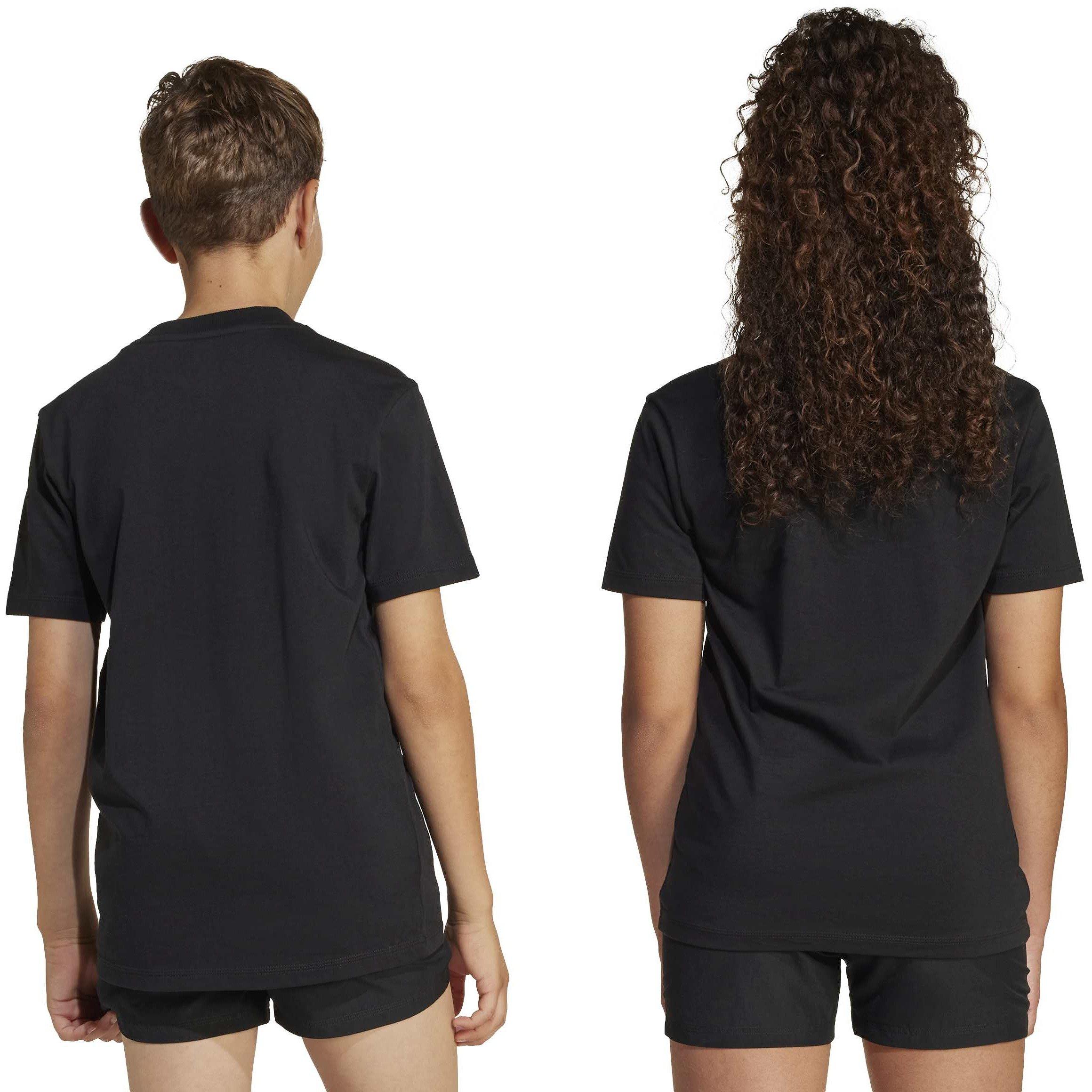 Black White - adidas - Adidas J Sl Tee 160 Jn64 - 3
