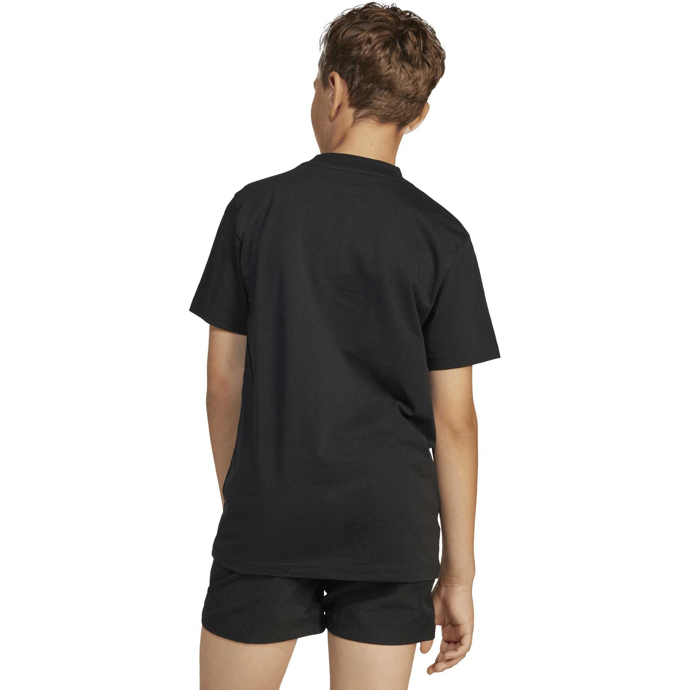Black White - adidas - Adidas J Sl Tee 160 Jn64 - 5